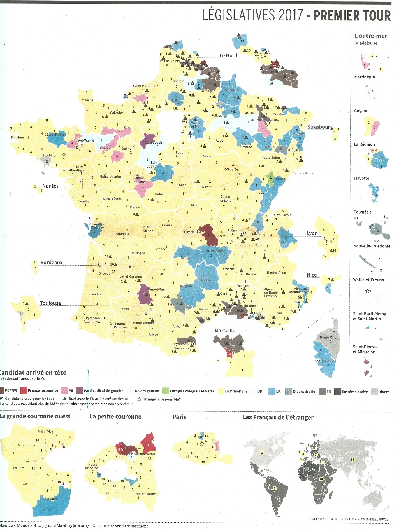 Source: Le Monde , 13 juin 2017