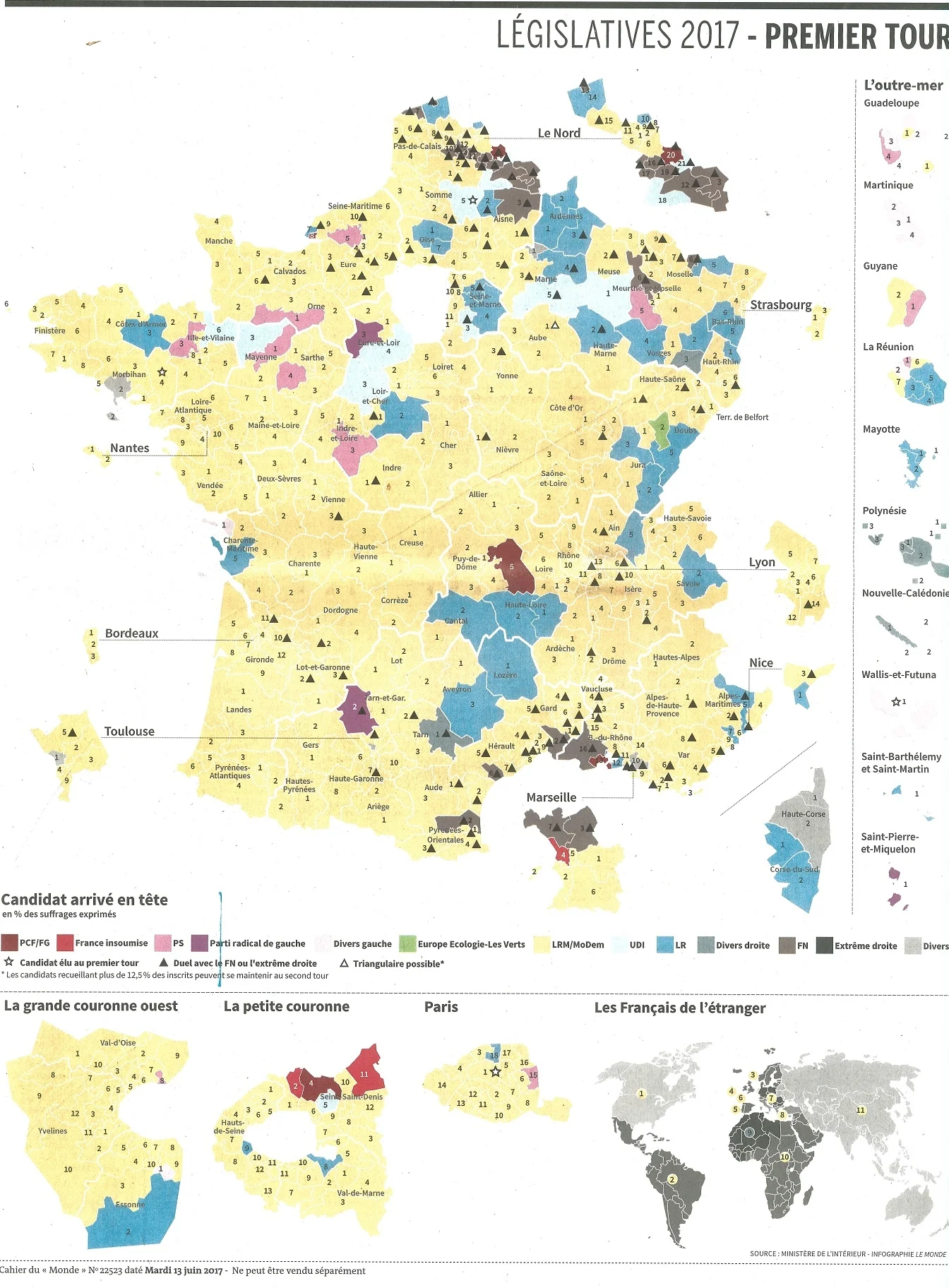 Source: Le Monde , 13 juin 2017