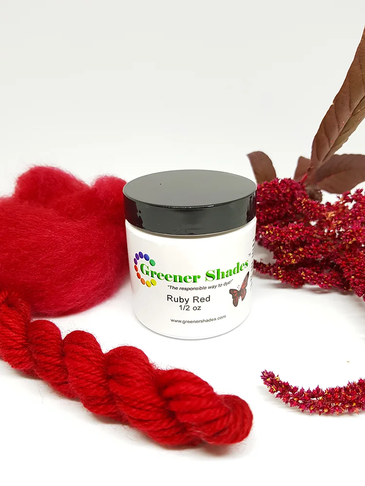 Ruby Red Eco Acid Dye 1/2oz (14g)