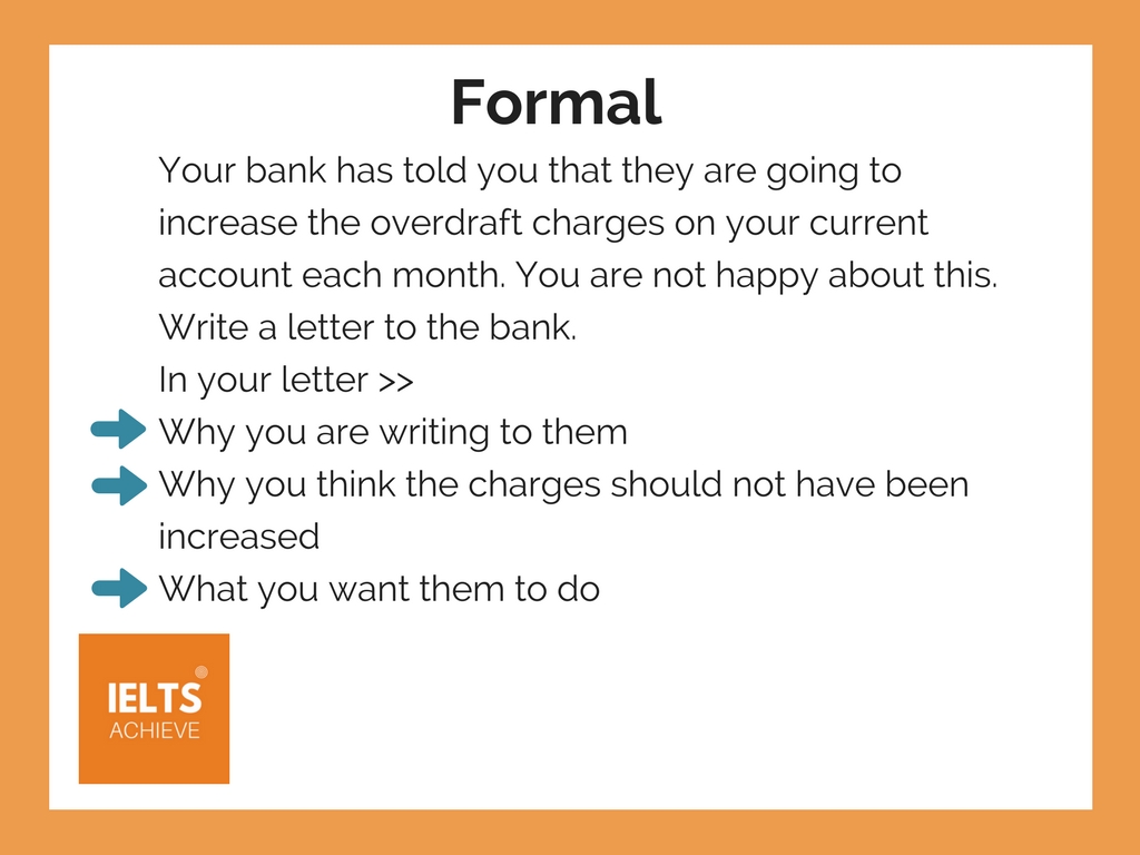 How To Write A Formal Letter — IELTS ACHIEVE