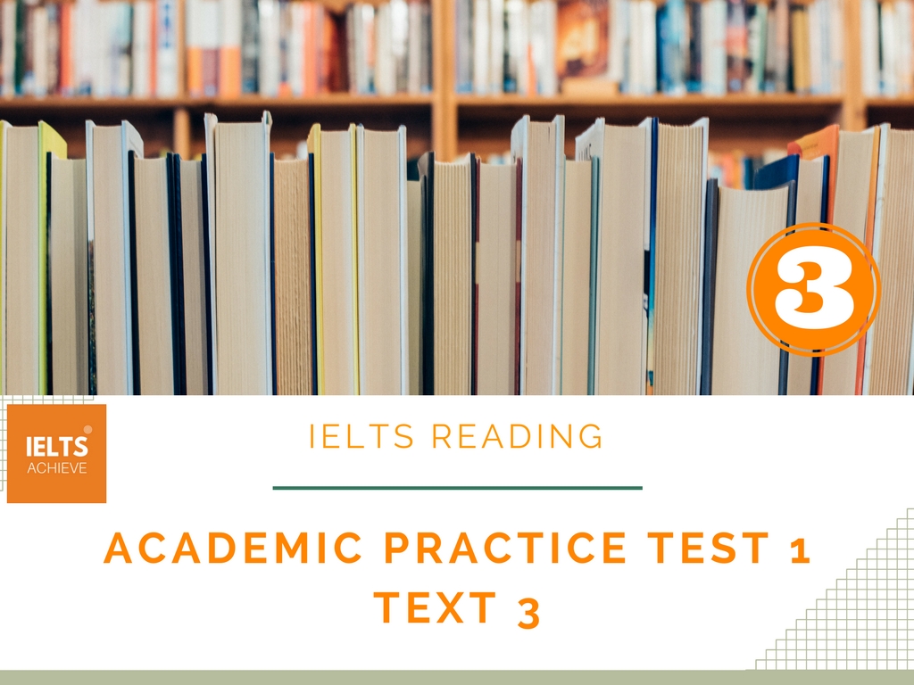 IELTS Reading Academic Practice Test