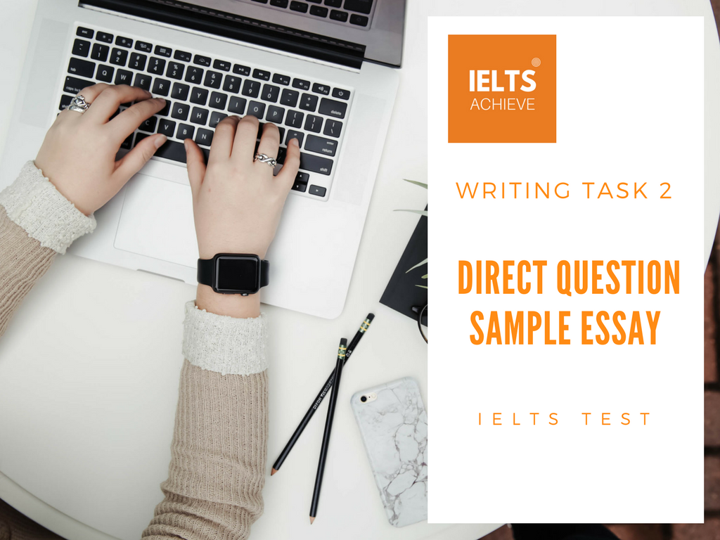 Education \u2014 Sample 6 ACHIEVE Essay Question IELTS IELTS - Direct