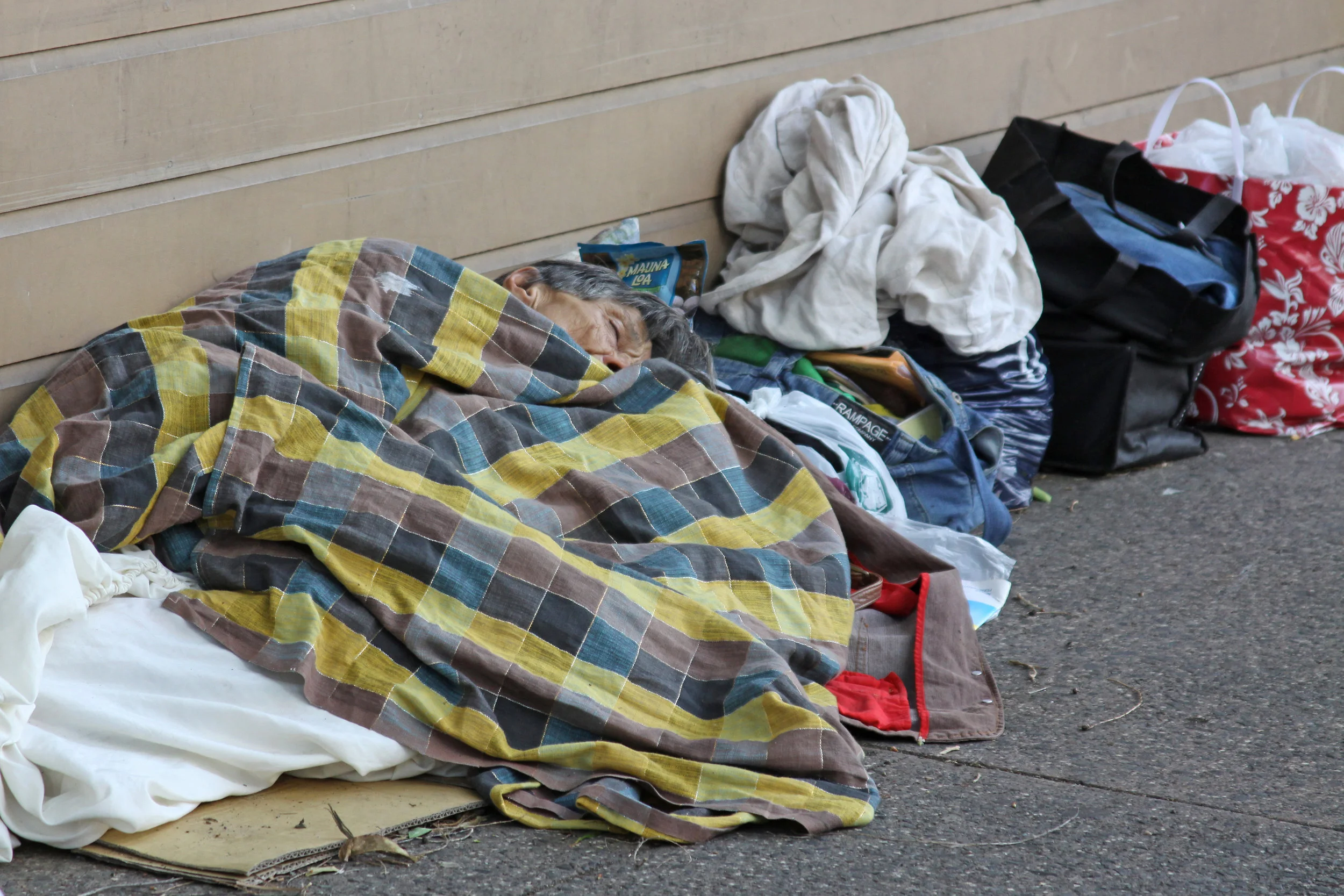 Homeless have few options as Isle population grows.