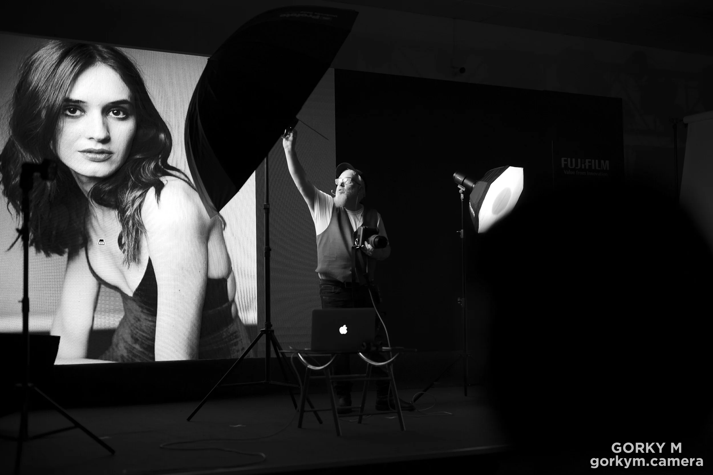 Zack Arias at the Fujifilm GFX 100 launch in Mumbai.
