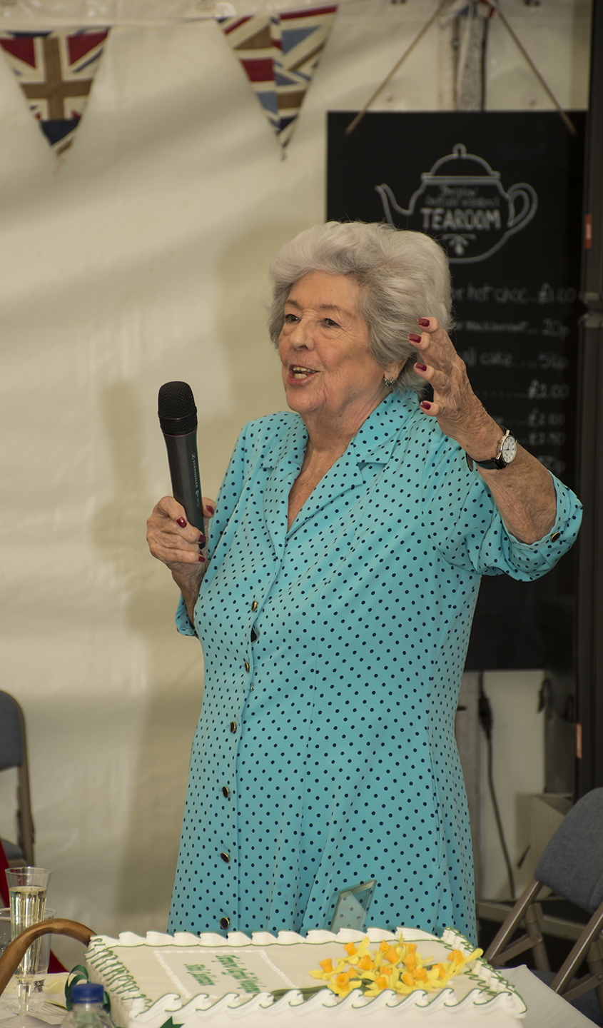 Betty Boothroyd announcing the award winners