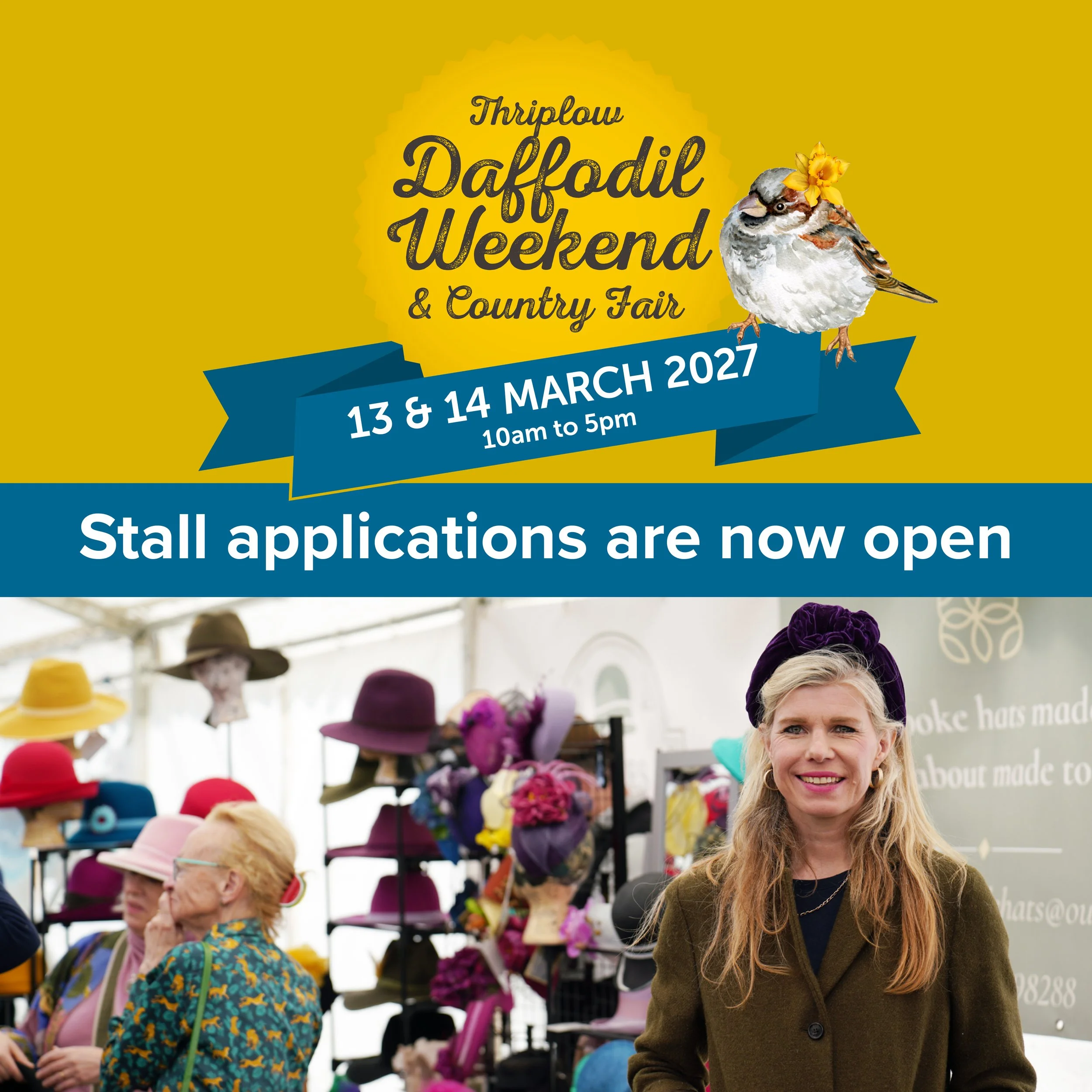 Stall applications for 2027 are now open!