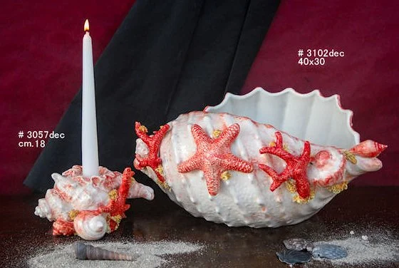 Shell Collection – Handmade Ceramic Vases, Baskets & Candle Holders ...