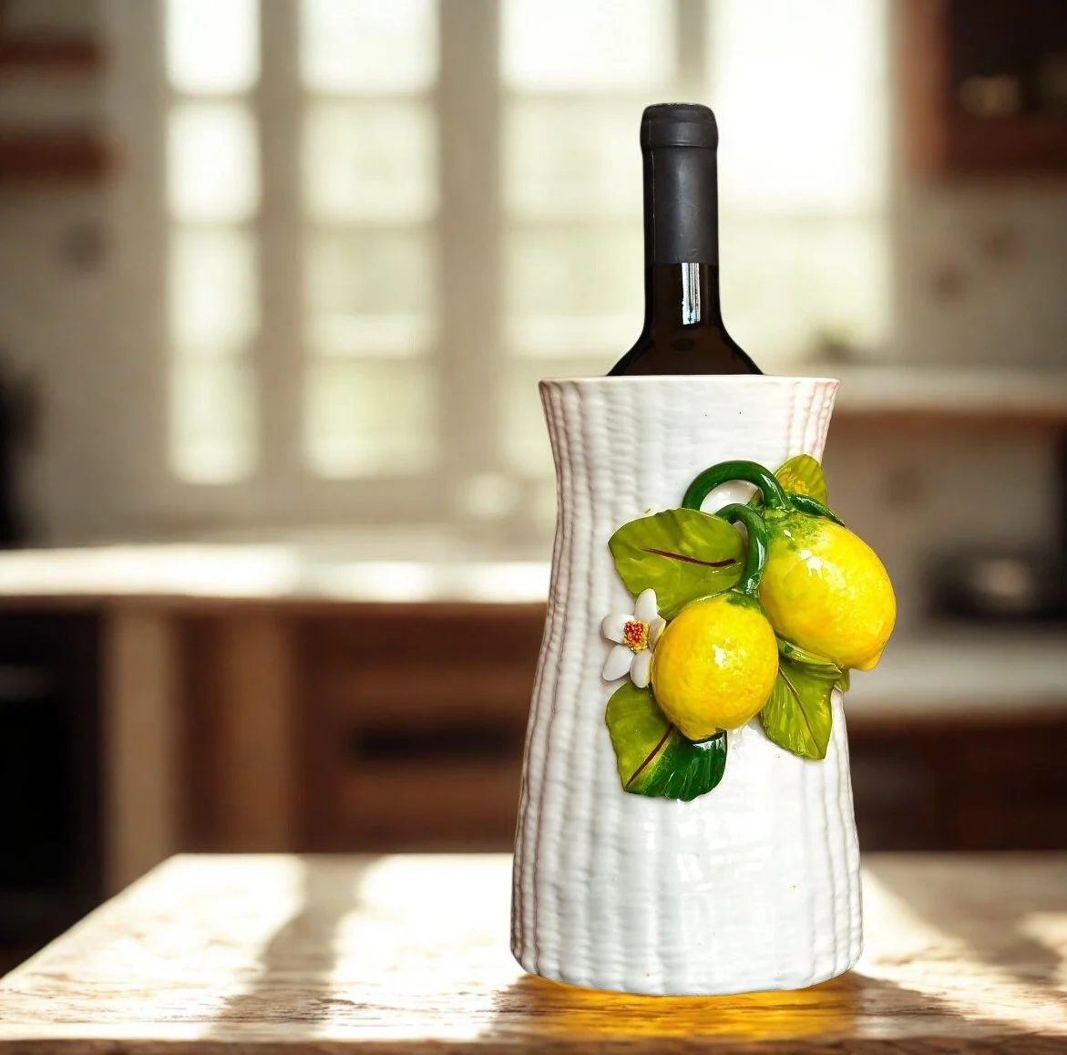 portabottiglie in ceramica