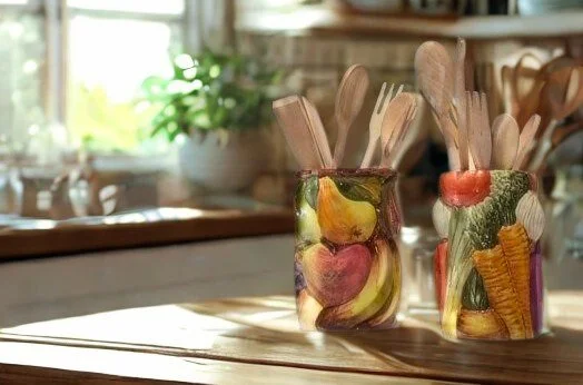 portamestoli in ceramica