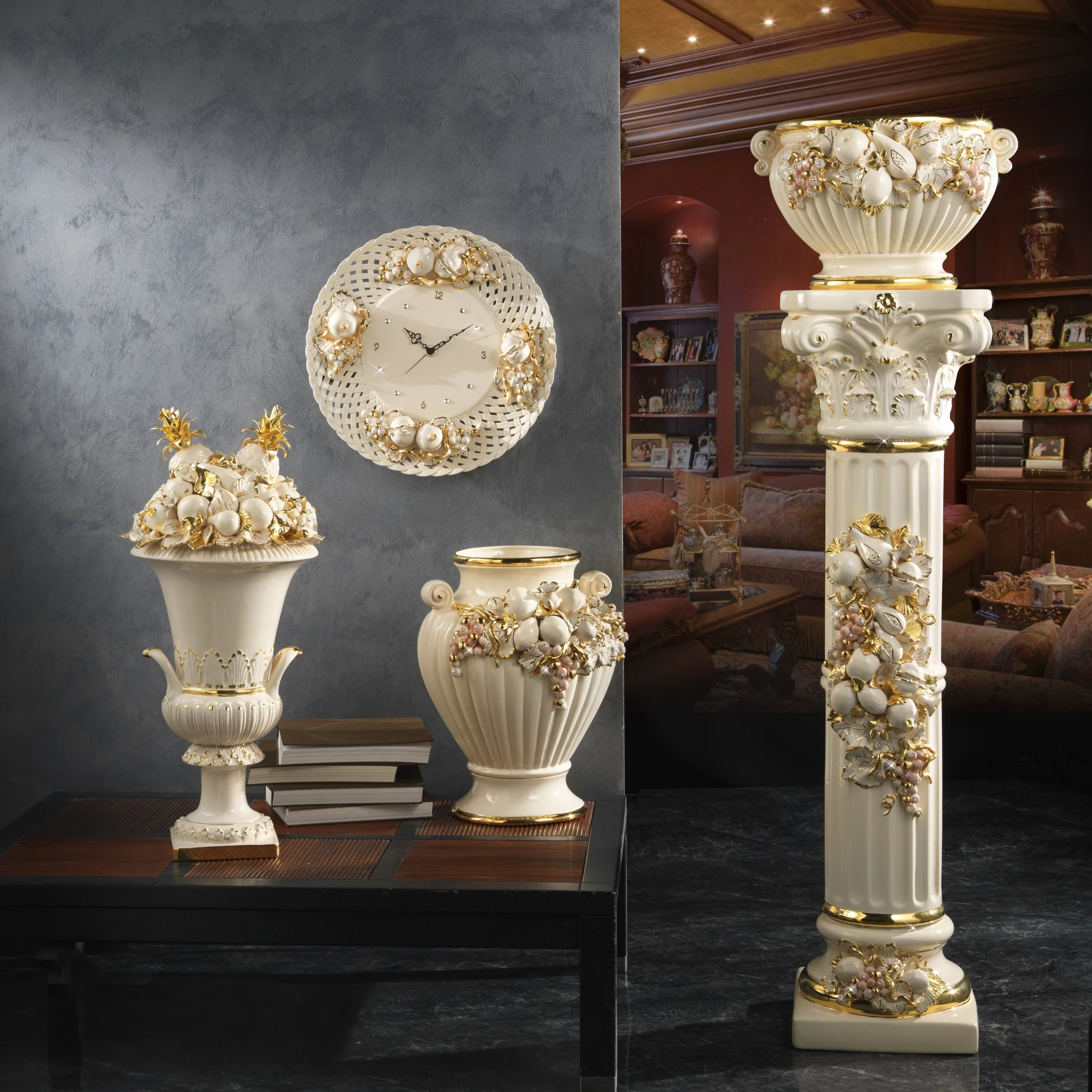 complemento d'arredo in ceramica