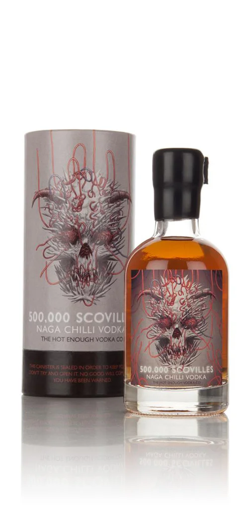 500,000 Scovilles Naga Chilli Vodka