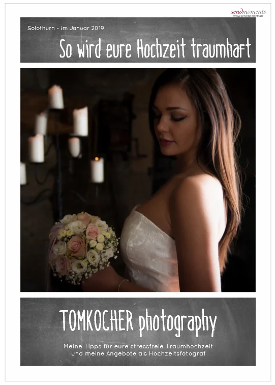 Wertvolles Booklet “So wird eure Hochzeit traumhaft”