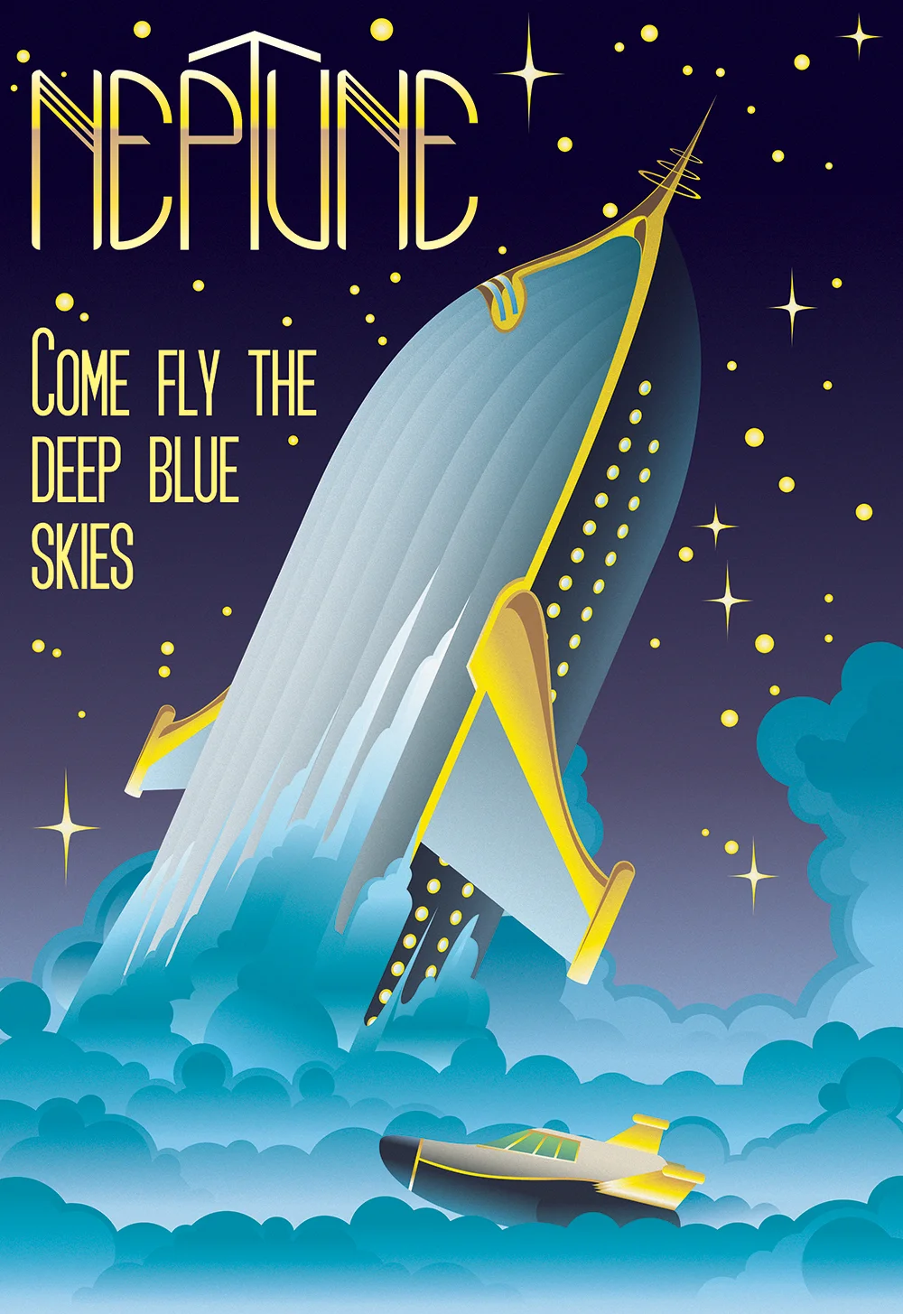 2019 Space Vacation calendar, Gladstone Media