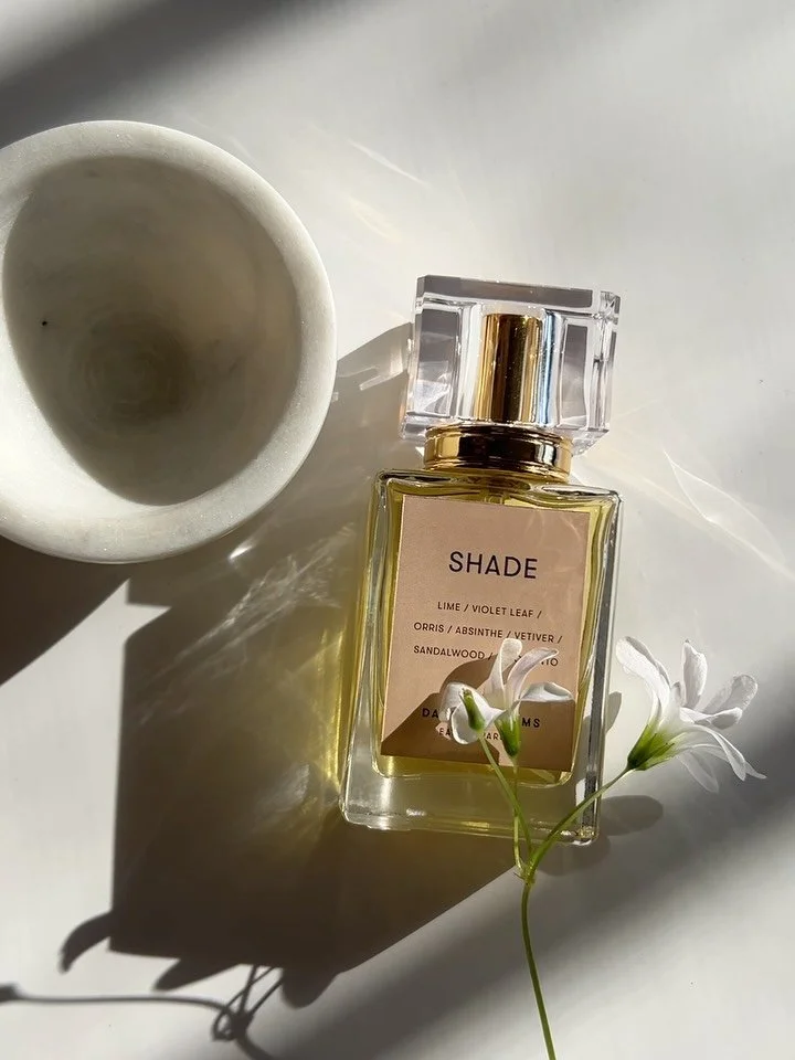 SHADE&mdash;a lush, botanical parfum is underpinned by the smoky sweetness of palo santo&mdash;adding an air of mystery to the sillage.