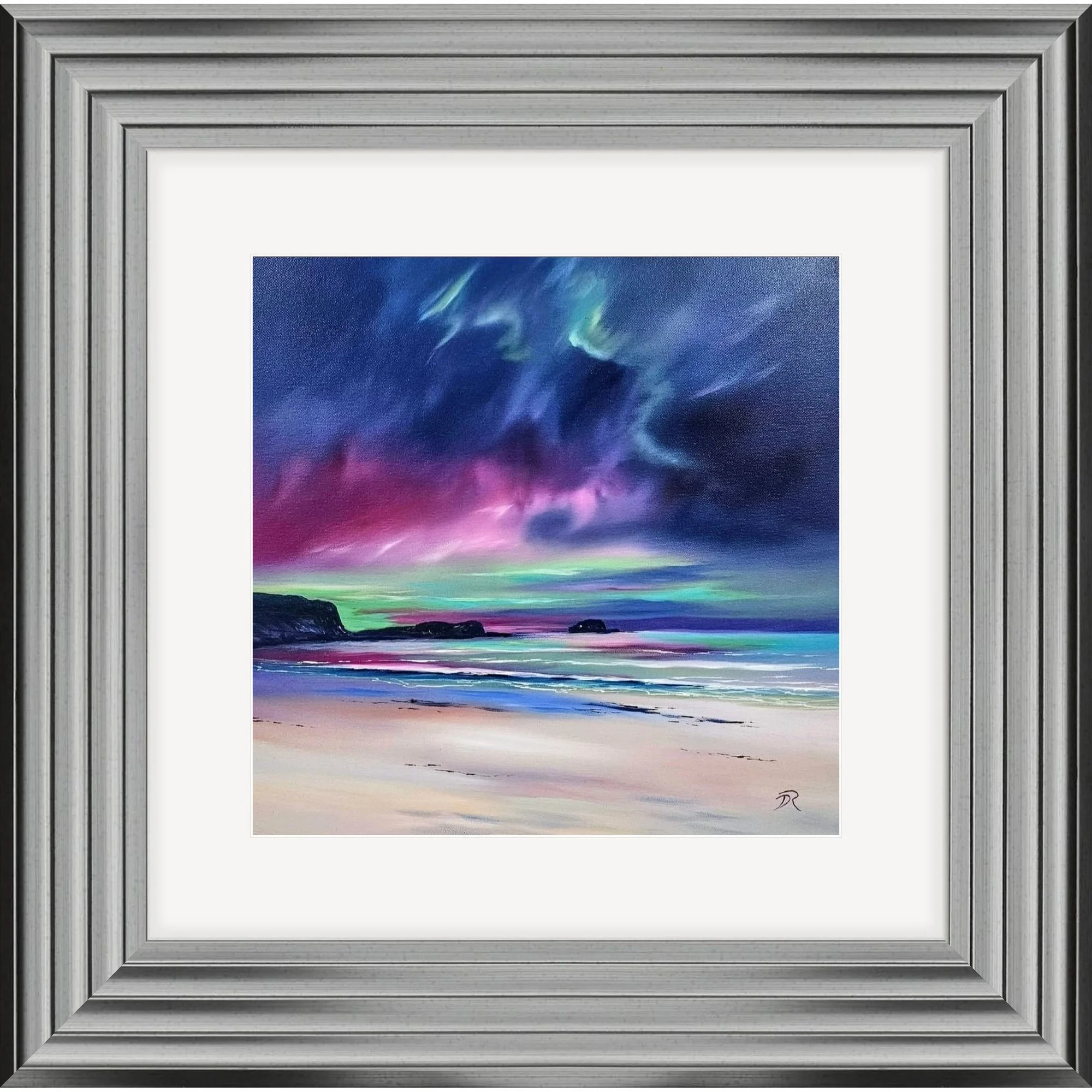 Aurora-Over-Seacliff-Beach-Framed-Pewter.jpg