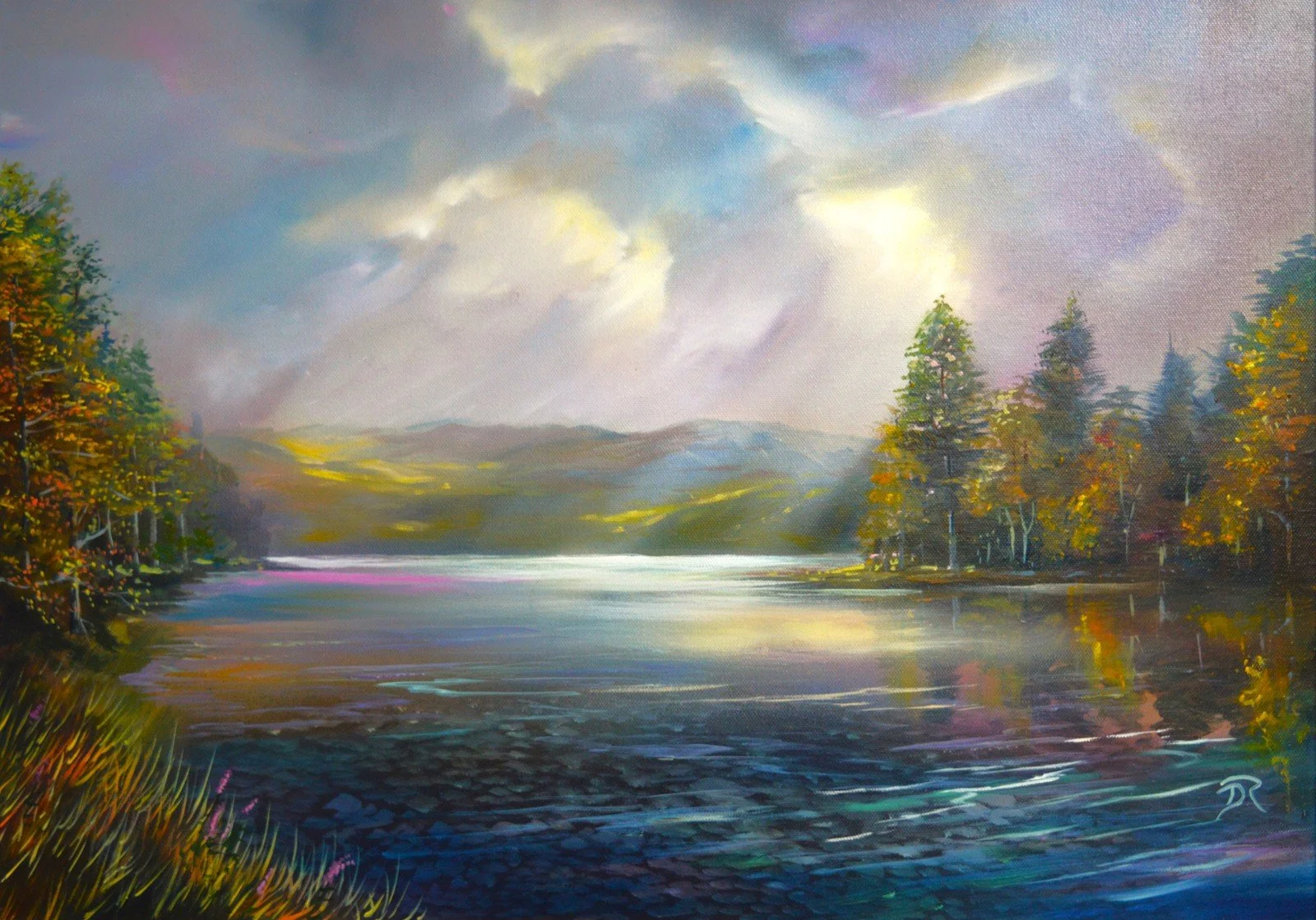 Loch Morlich, March - Unframed Print