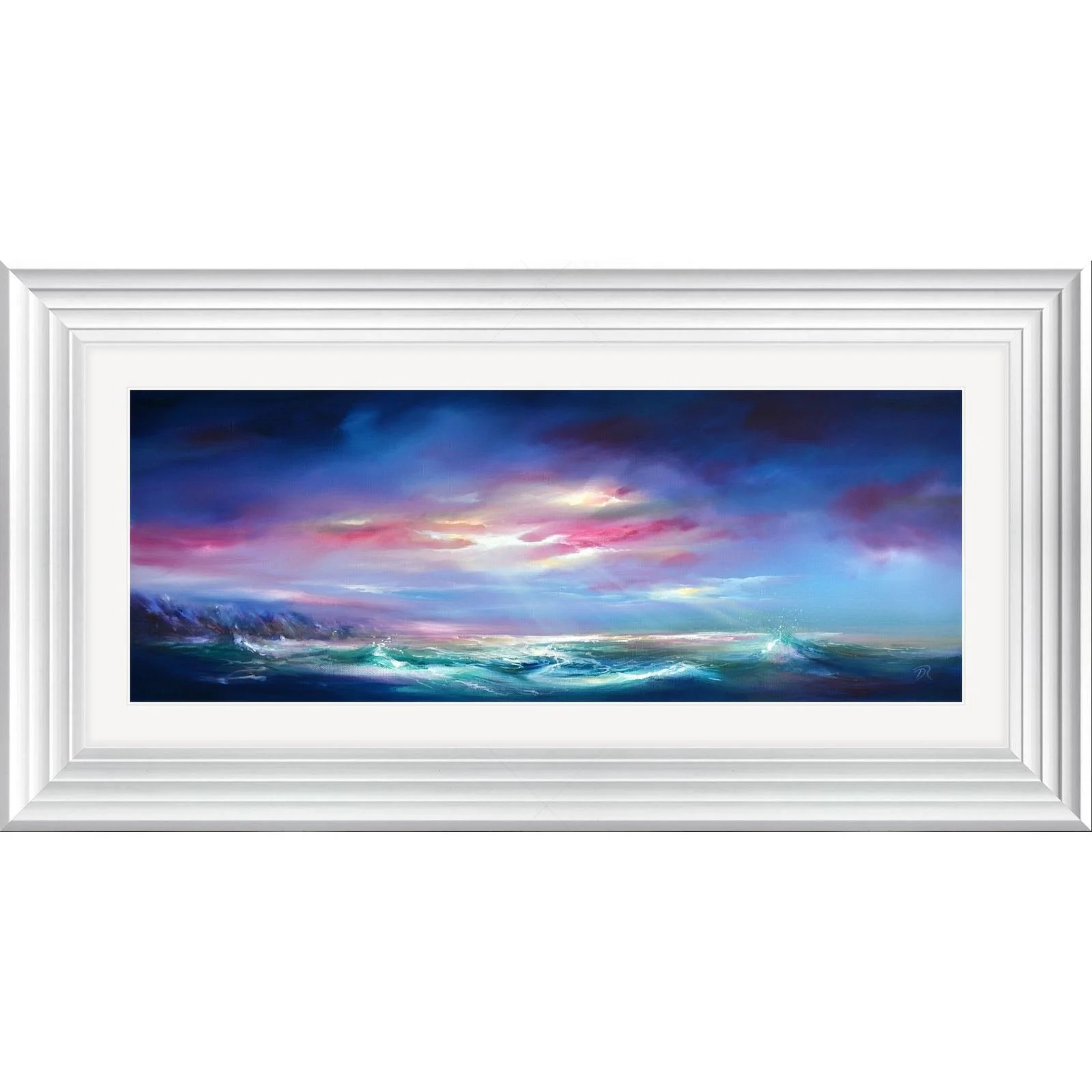 The Rise of Corryvreckan, framed in White