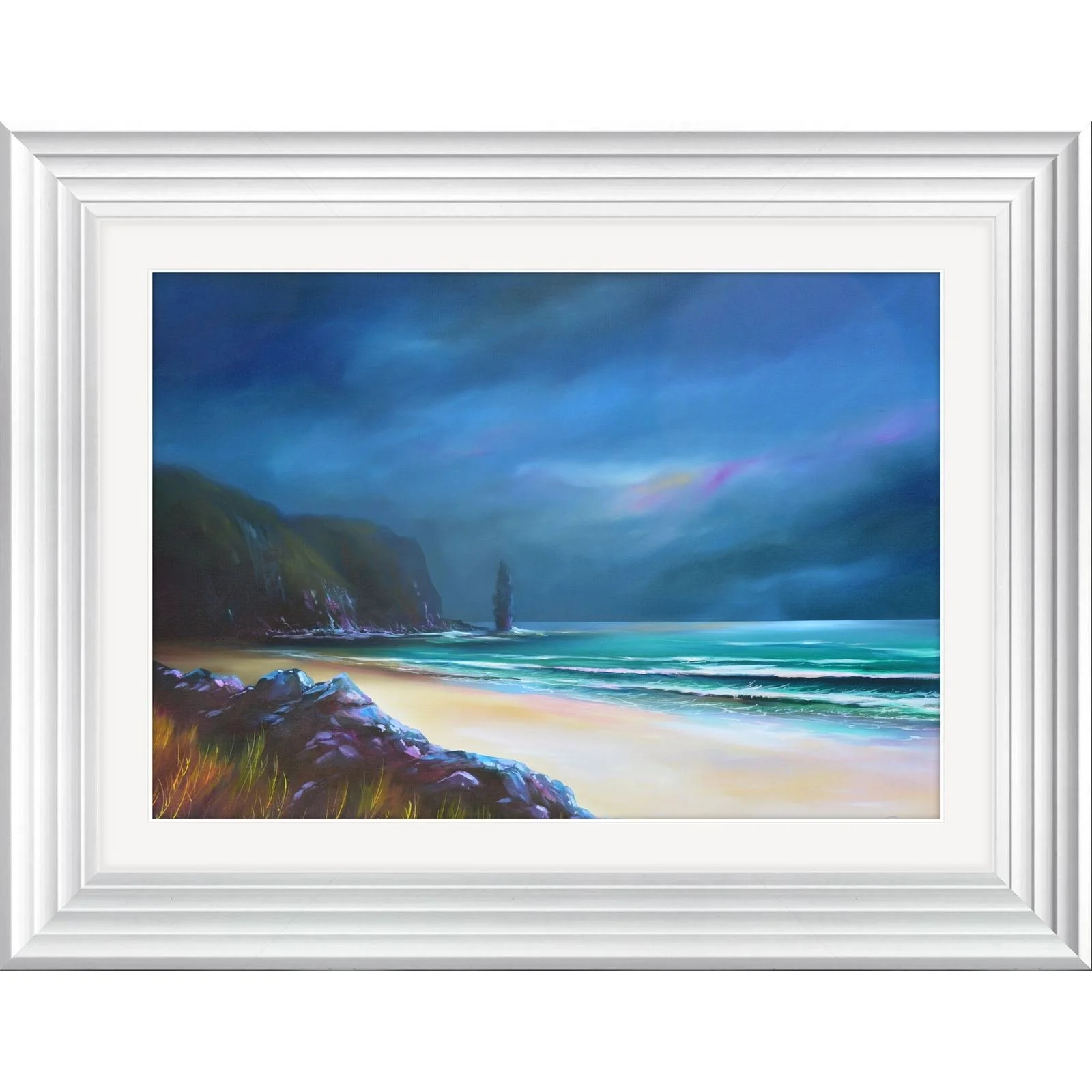 Am Buachaille, framed in White