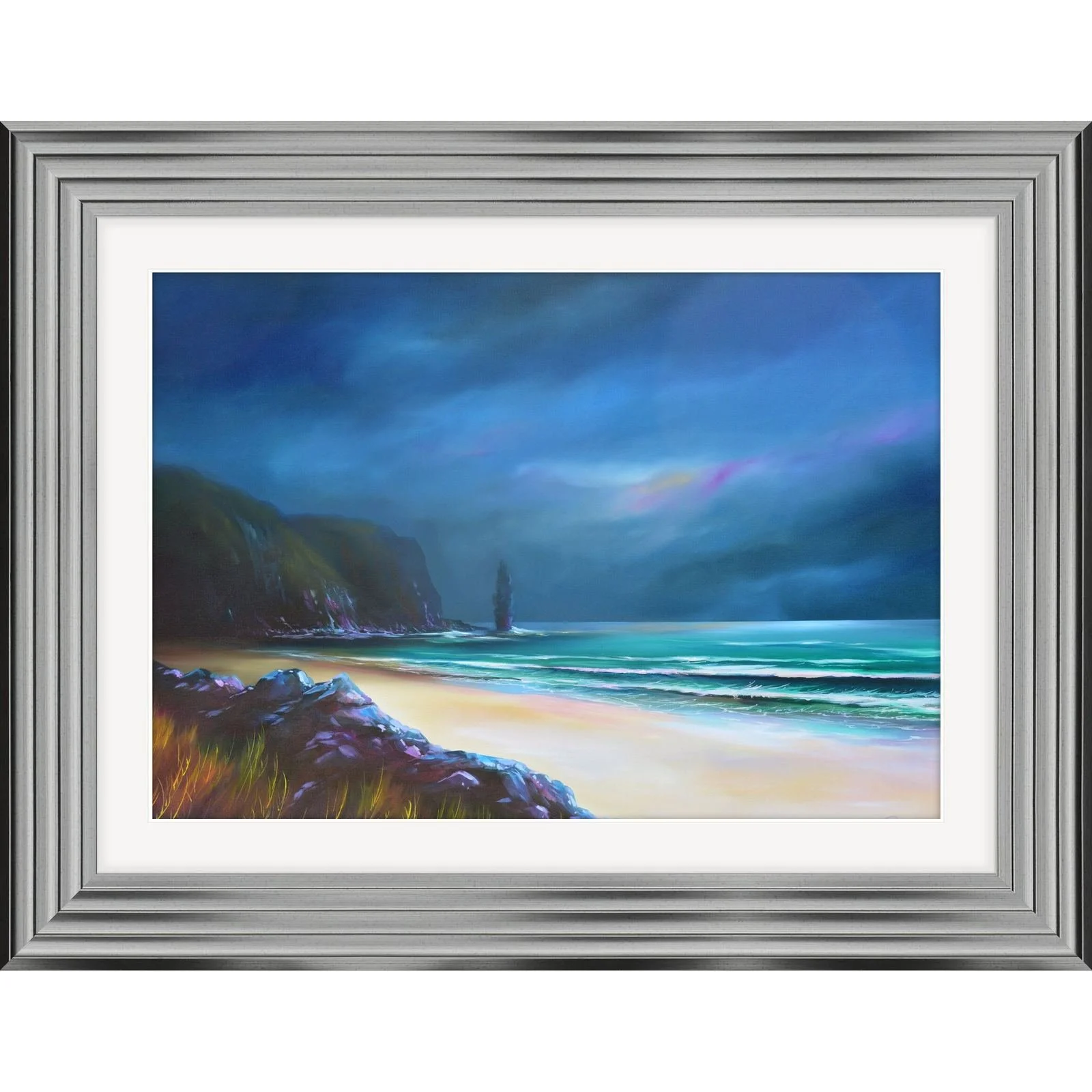 Am Buachaille, framed in Pewter