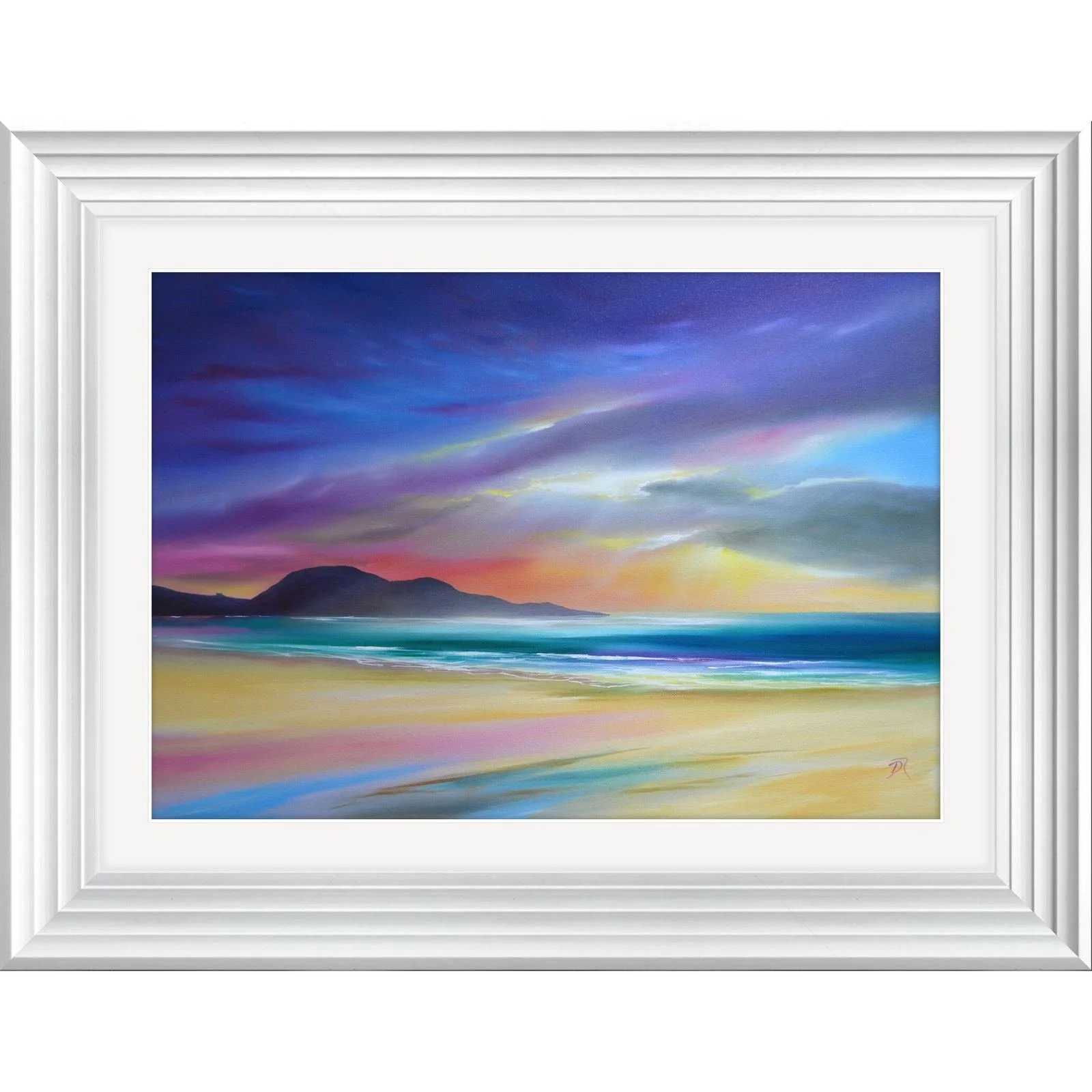 Hushinish, Isle of Harris, framed in White