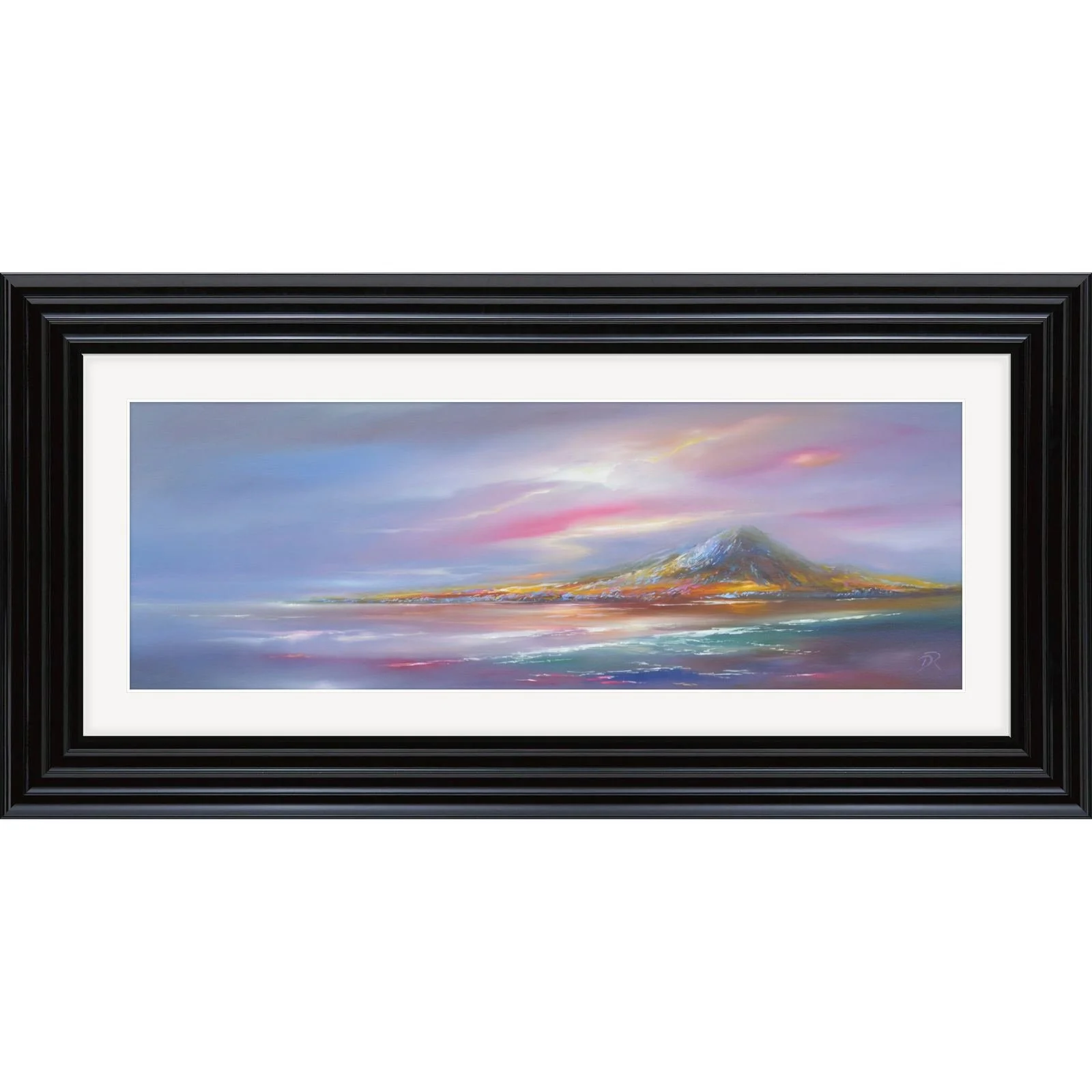 Jura's Kaleidoscope Light, framed in Black
