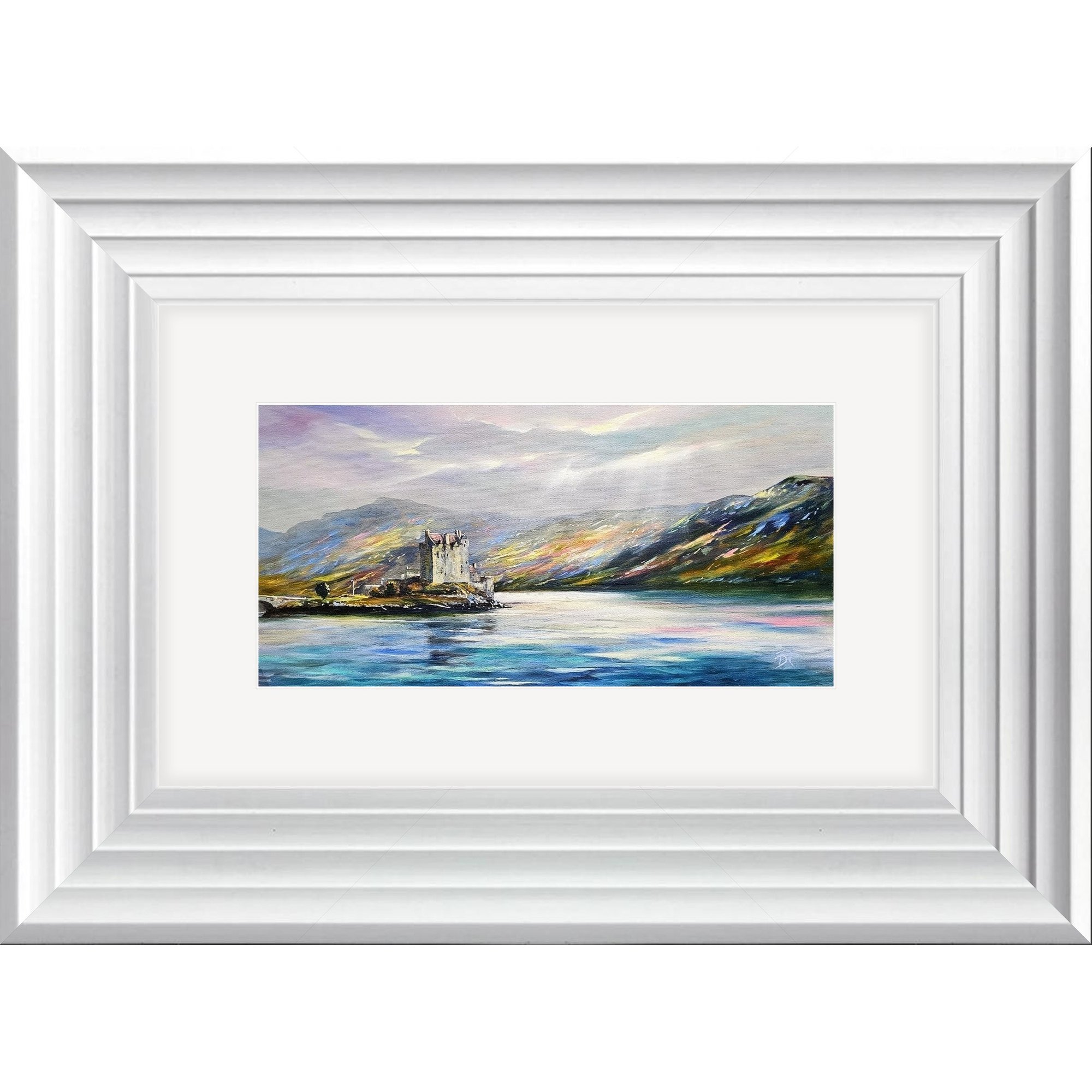 Dancing-Light-Over-Eilean-Donan-Framed-White.jpg