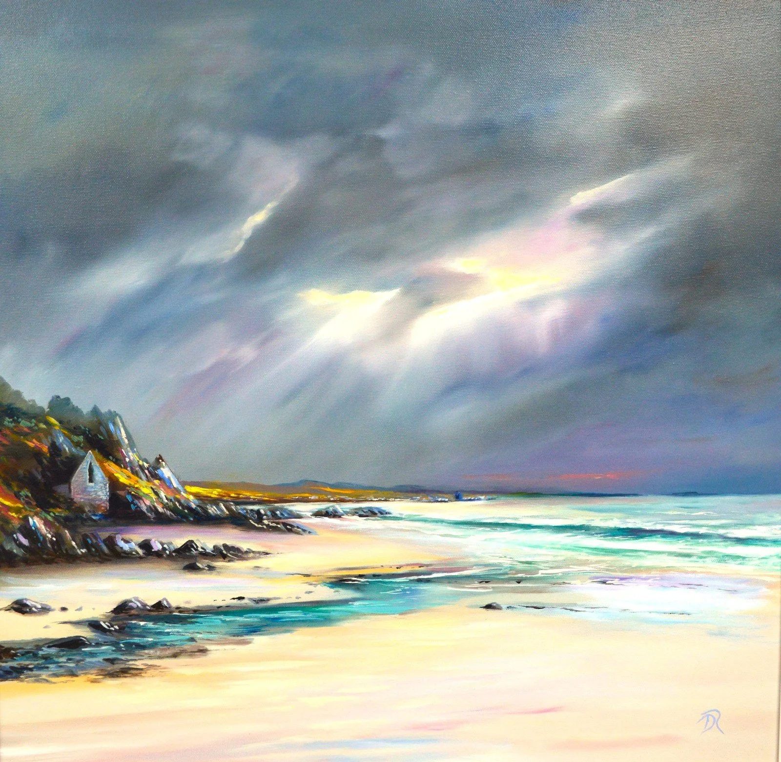 Kilnaughton, Islay, February - Unframed Print