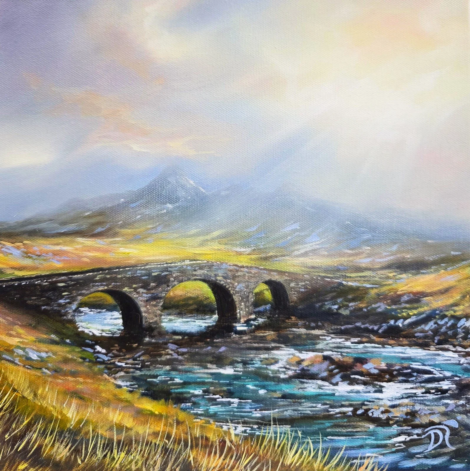 Storms End, Sligachan, Skye, June - Unframed Print