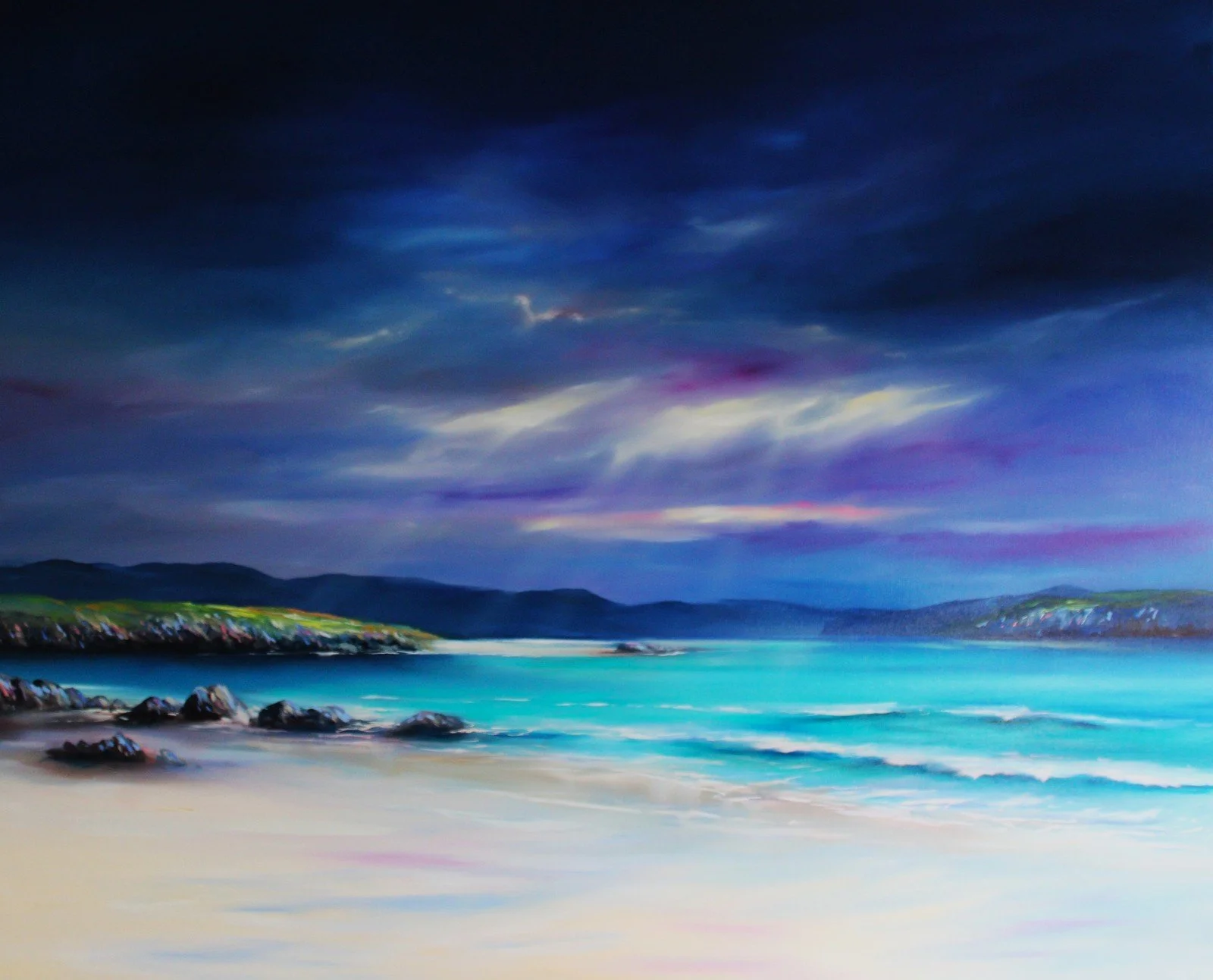Monks Bay, North Coast Iona - Unframed Print