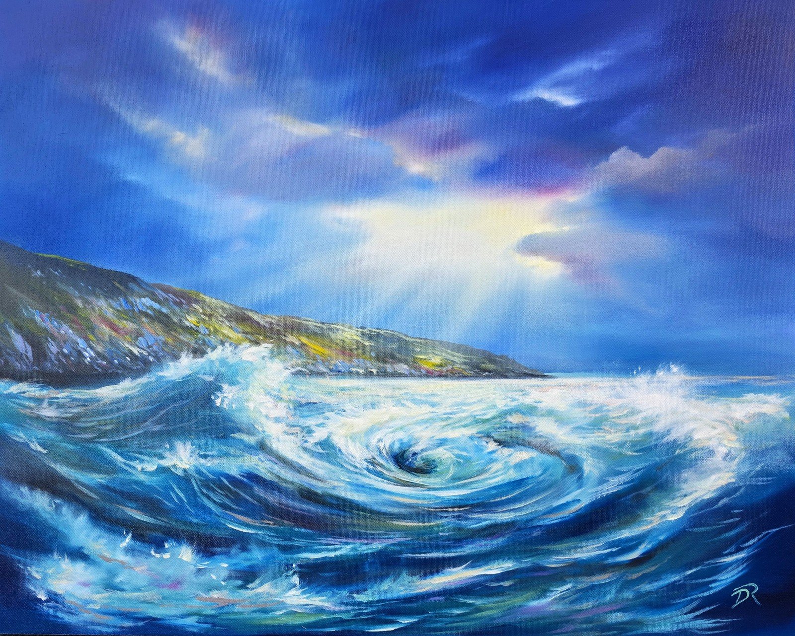 The Cauldron of Corryvreckan, April - Unframed Print