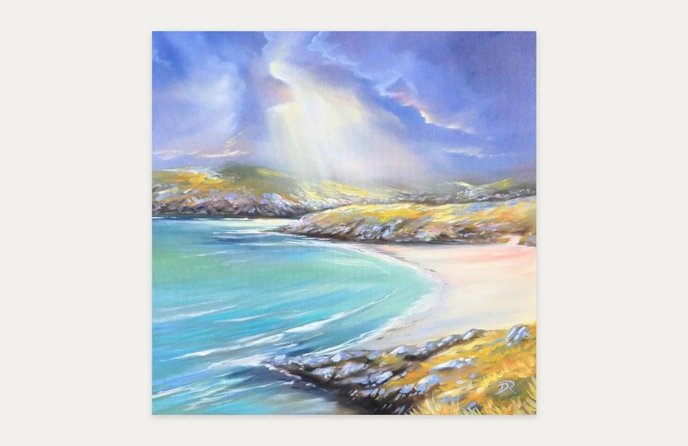 Achmelvich, Past Times by Douglas Roulston, at The Strathearn Gallery
