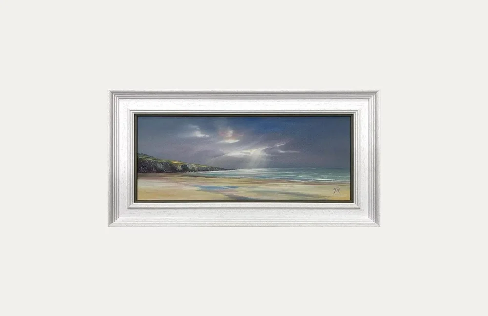 Storms End, Lunan by Douglas Roulston, at The Canvas Art Gallery