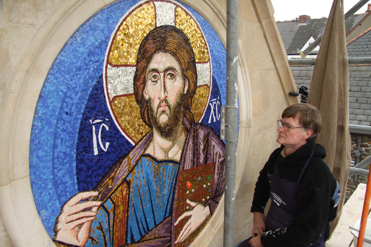 Christ Pantocrator, Cardiff