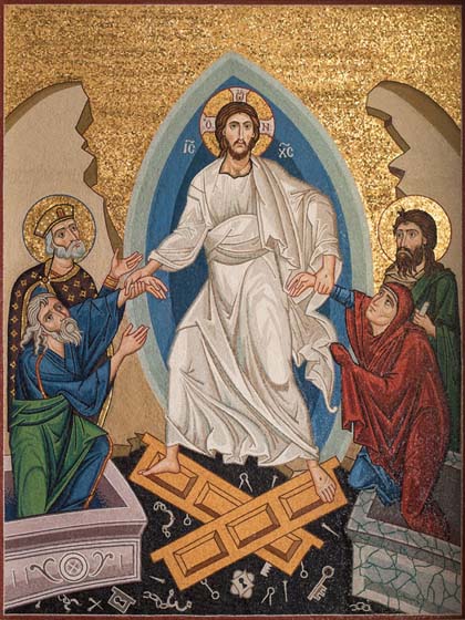 Resurrection mosaic, Houston, Texas (1)