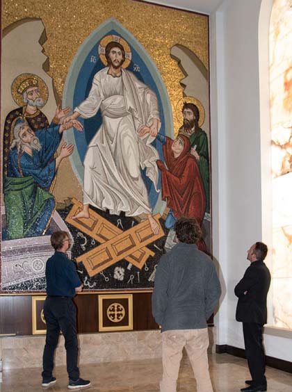 Resurrection mosaic