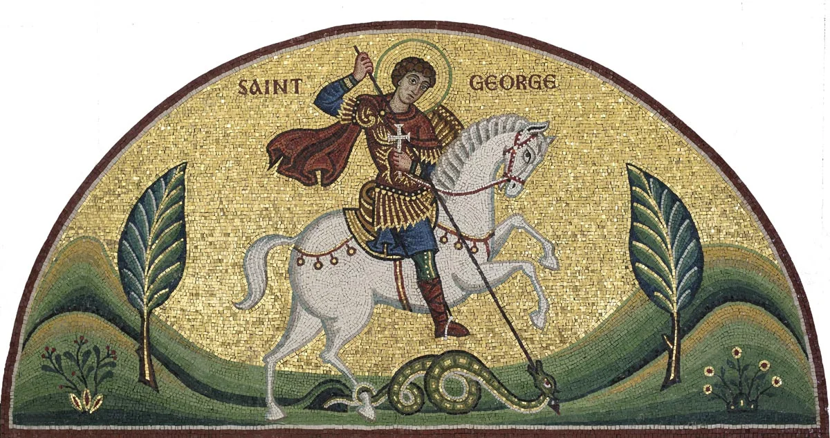 Saint George Mosaic, St George’s, Houston, Texas