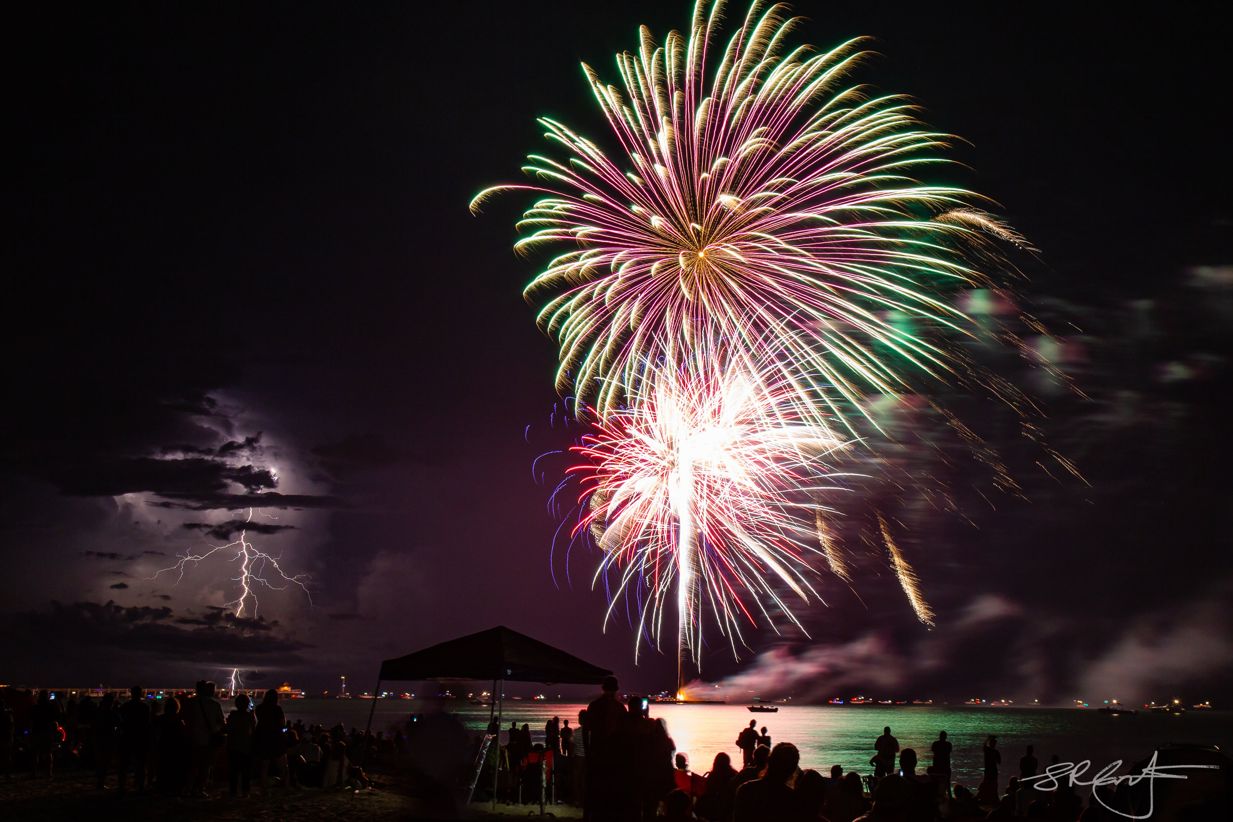 Fourth of July, Naples Pier