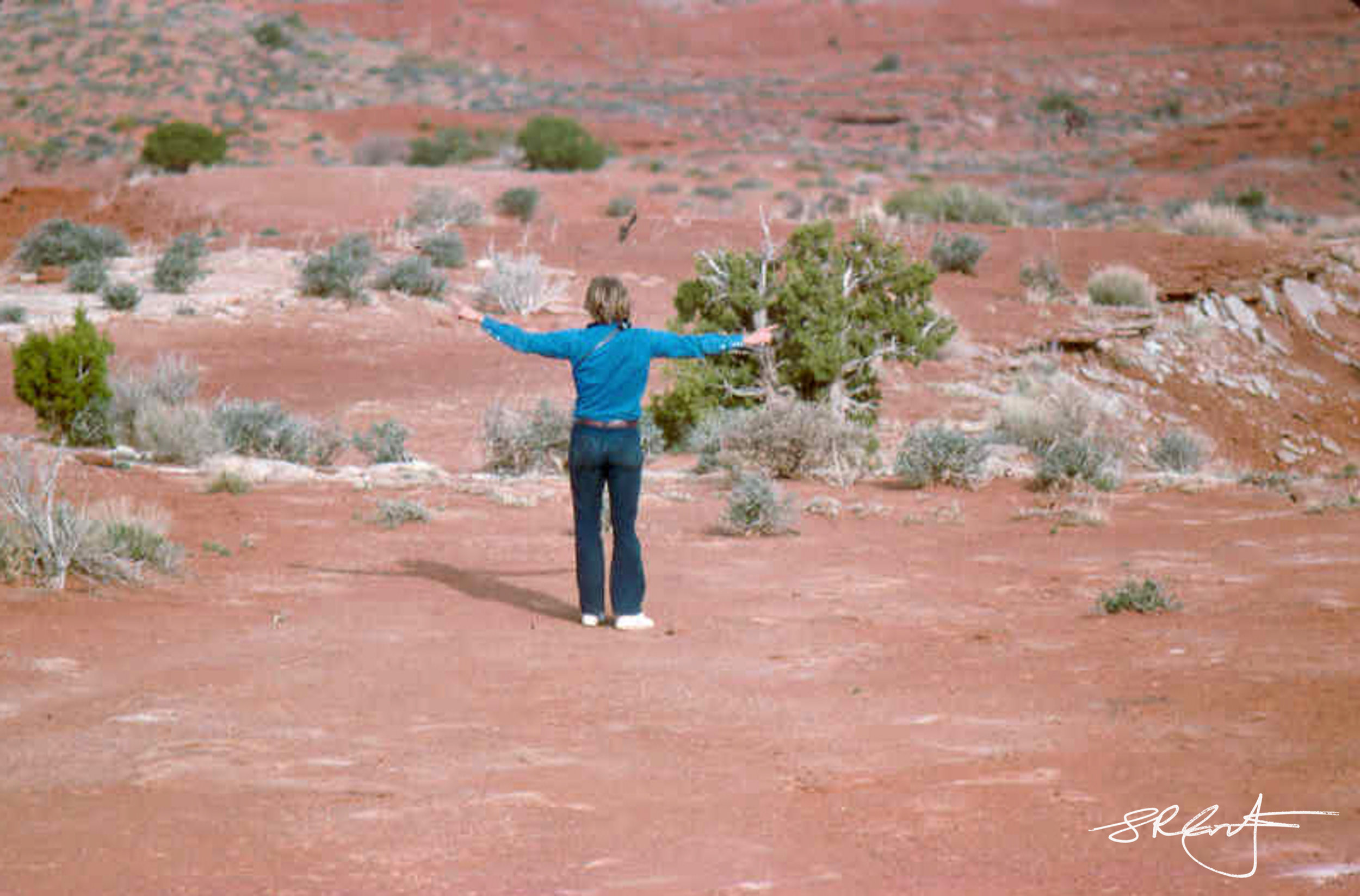 Larry. Monument Valley. 1975