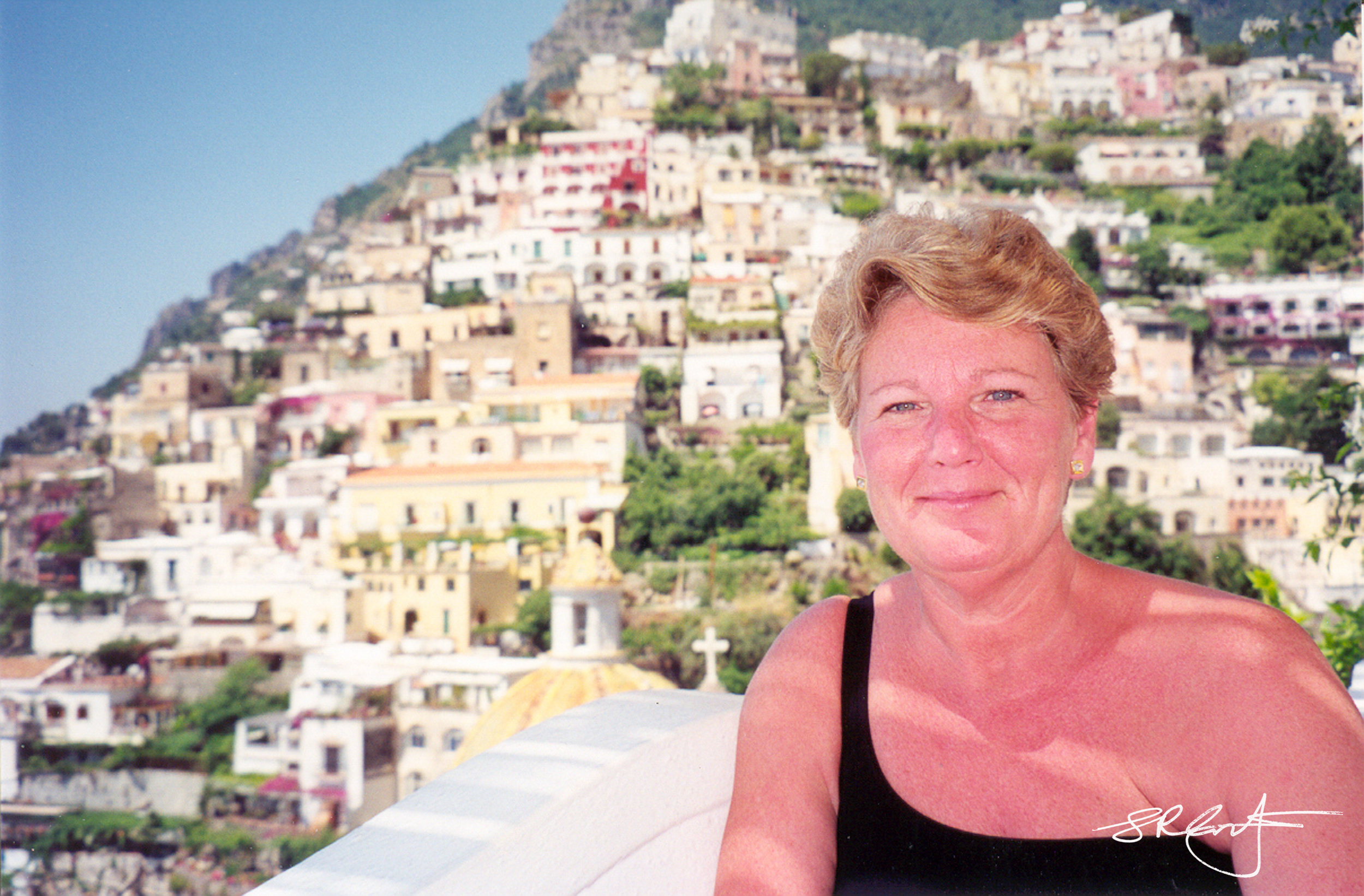 Patti. Positano Italy. 1999