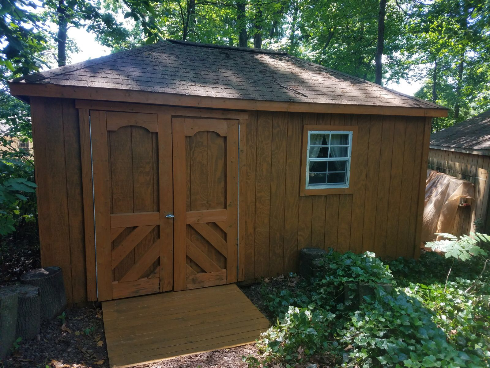 Outdoor Wood Sheds