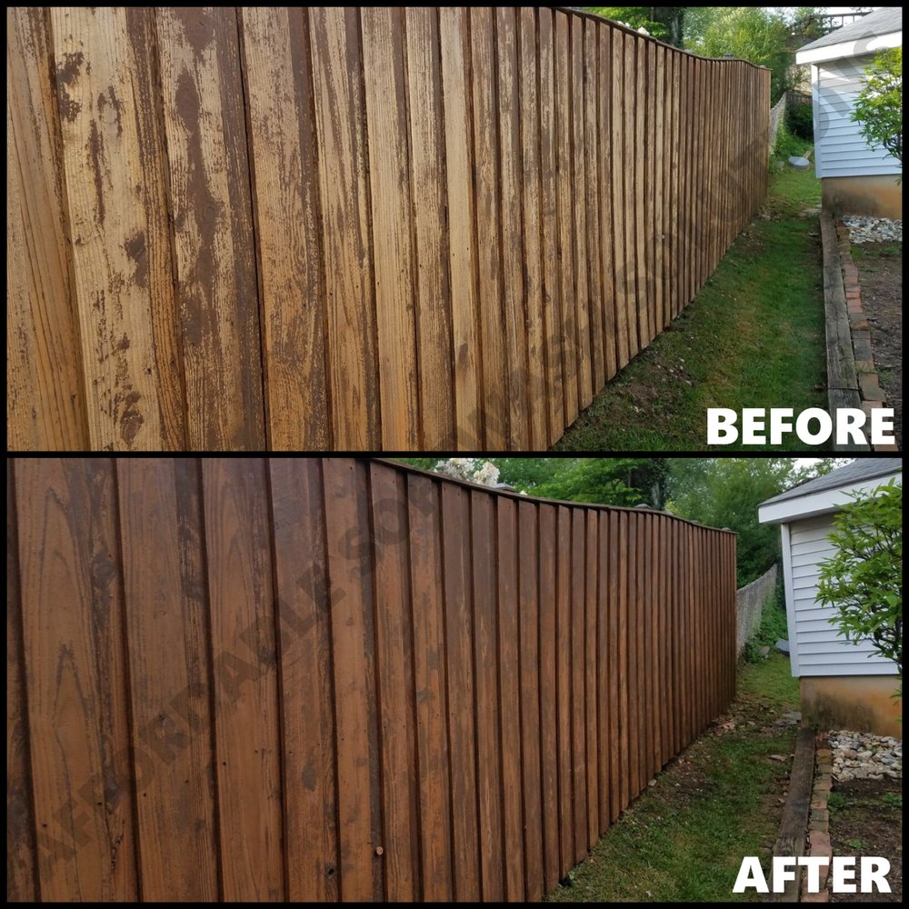 Professional Fence Cleaning in the Marylan | Virginia Area