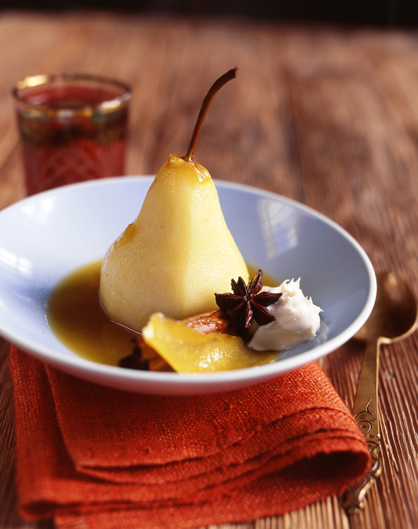 Sam Squire Spiced poached pear.jpg