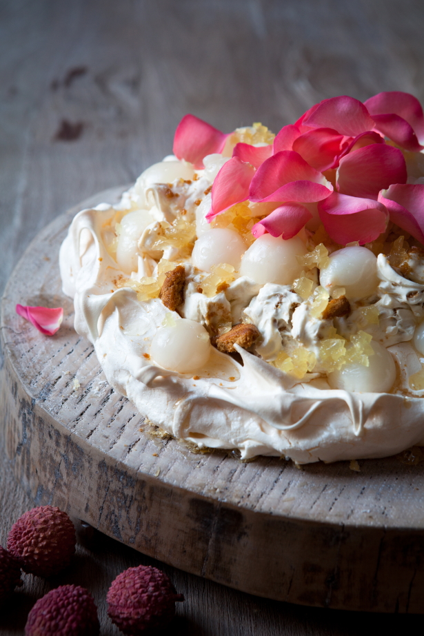 Sam Squire Lychee and ginger pavlova.JPG