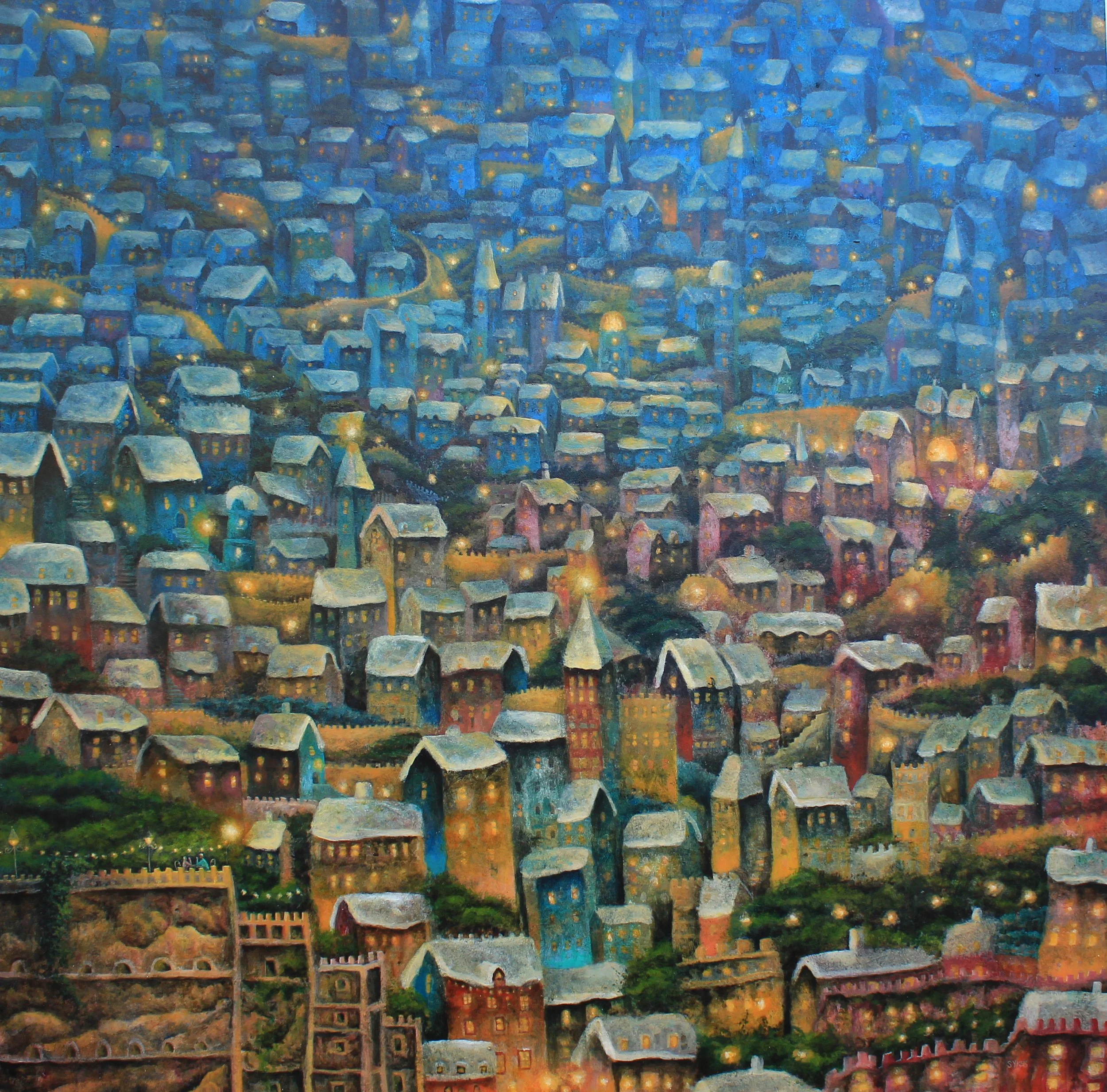 With You 90x90cm OIl and mixed media on board.jpg