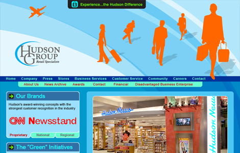 HUDSON GROUP WEBSITE