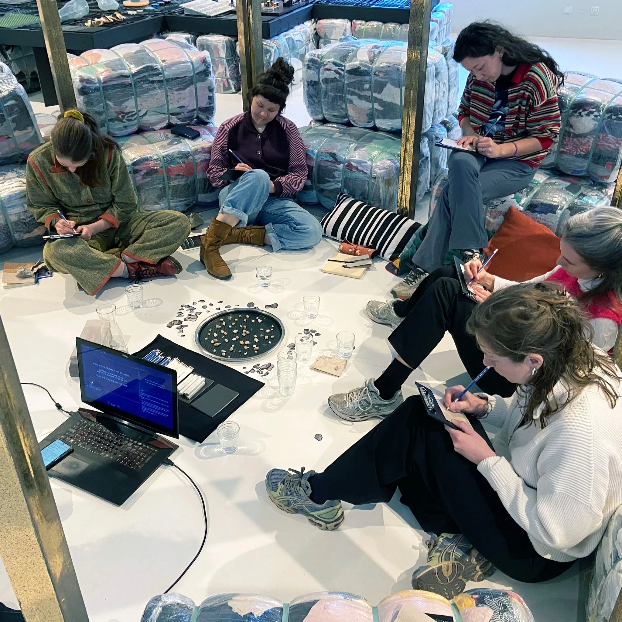 Turn to Stone workshop at Grassi Museum!

Leipzig, 22 March, 2025

A lovely group of stone lovers and artists came together to explore what it means to become stone&mdash;writing letters as stones, tasting stones, and connecting through storytelling 