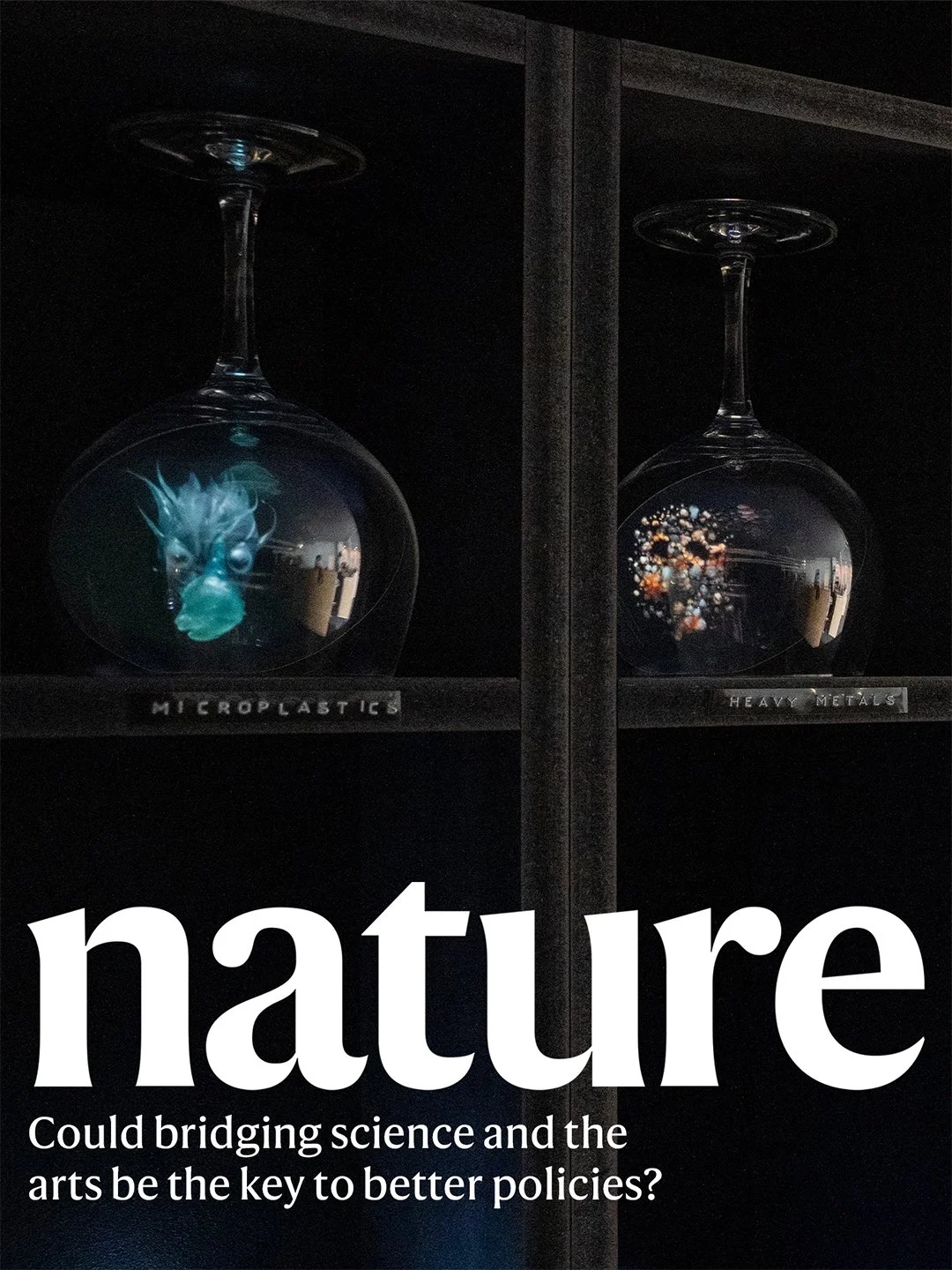 Happy that Haunted Waters was featured in Nature @nature_the_journal as part of an article about the EU JRC SciArt program!

The article written by @cate.benincasa &amp; Adriaan Eeckels explores how art-science collaborations, by combining evidence, 