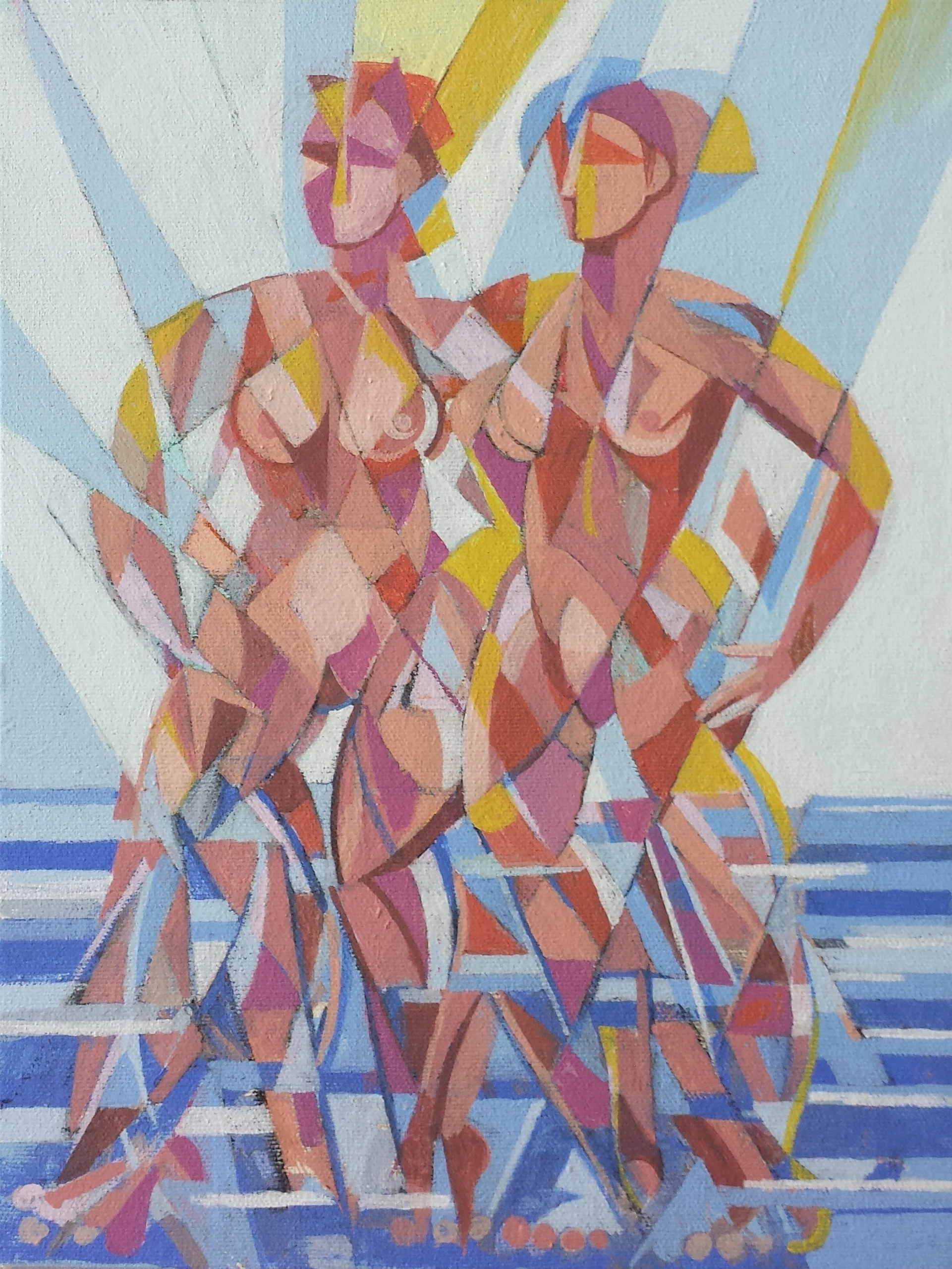 Refractions , 2011, Oil on canvas, 17 x 19