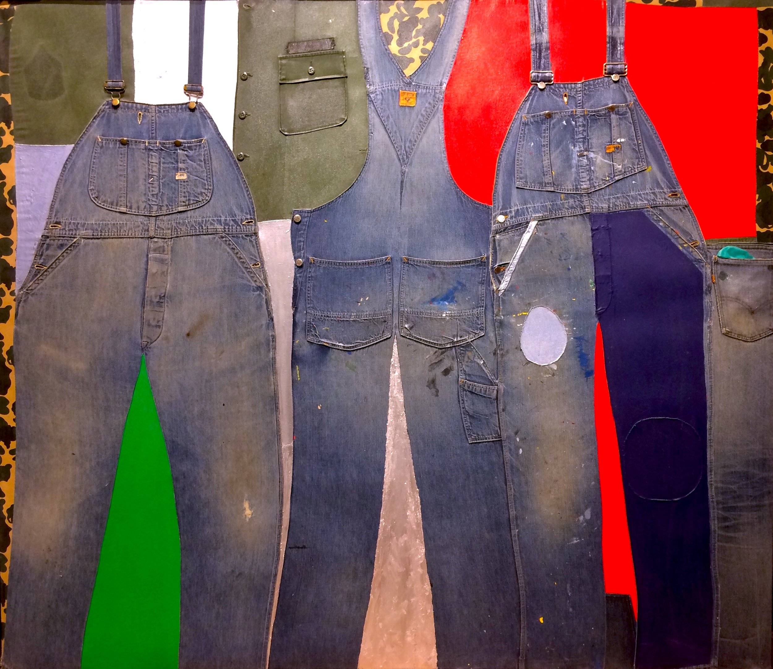   Vets ,&nbsp;1967–73, mixed media assemblage, 62 x 72" 