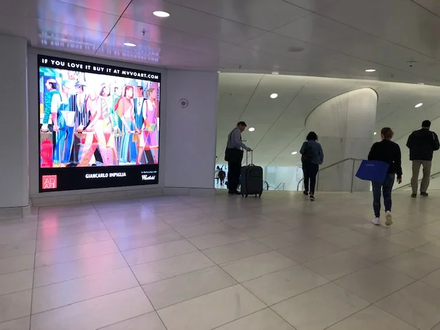 At the Oculus, NY, 2019